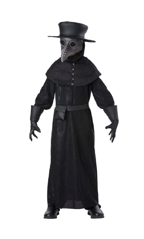 Spirit Halloween Plague Doctor Costume for Kids - Scary Halloween Dress Up Outfit for Boys & Girls - Perfect for Trick or Treating & Costume Parties