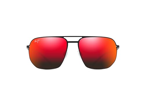 Matte Black/Hawaii Lava Polarized