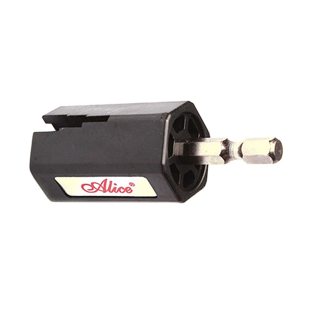 Electric Drill Automatic Hexagonal Guitar String Winder Head - A009D Assemble with Electric Tools for Guitar Maintenance & String Changing