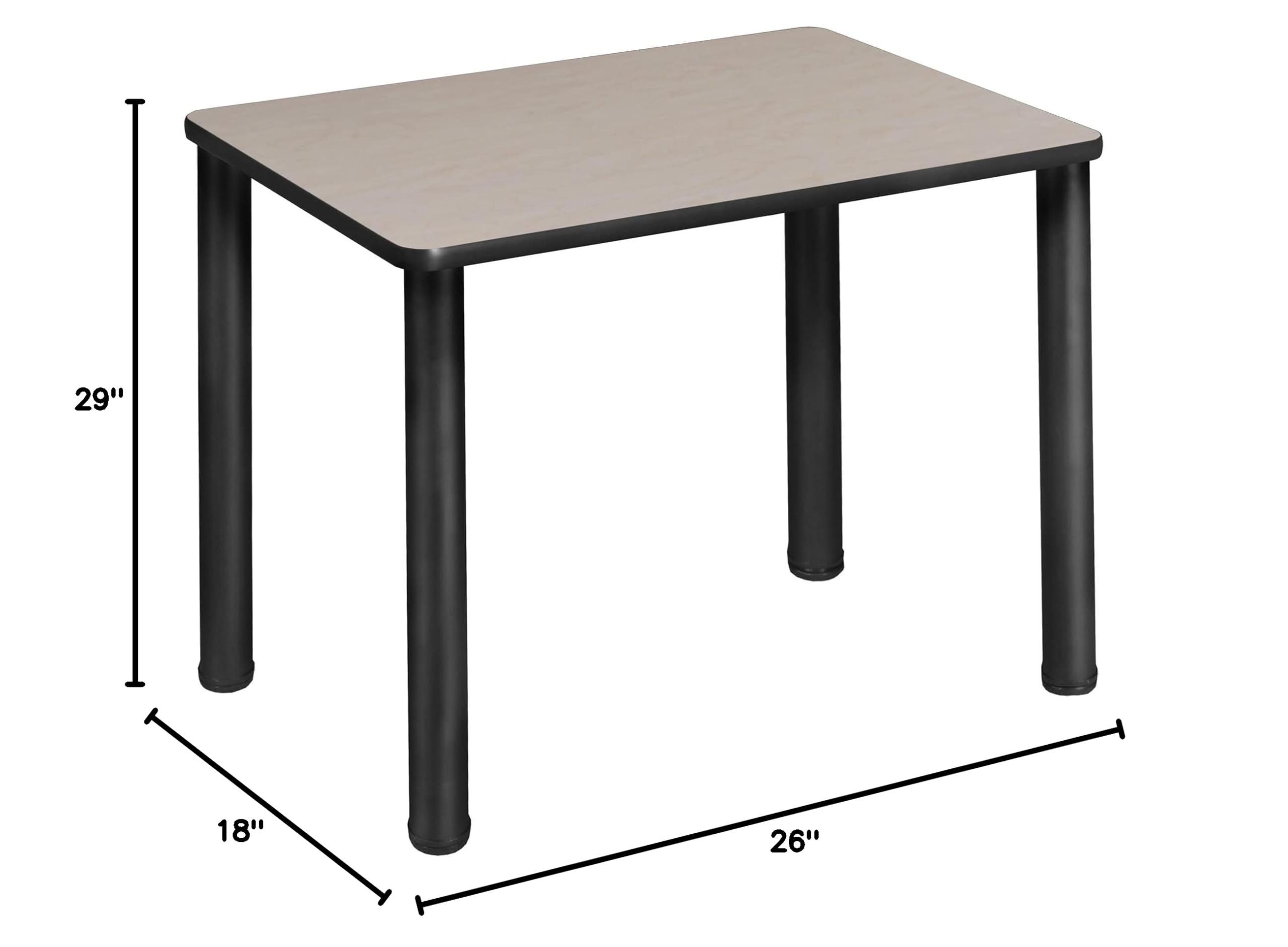 Regency Rectangular School Desk - 18