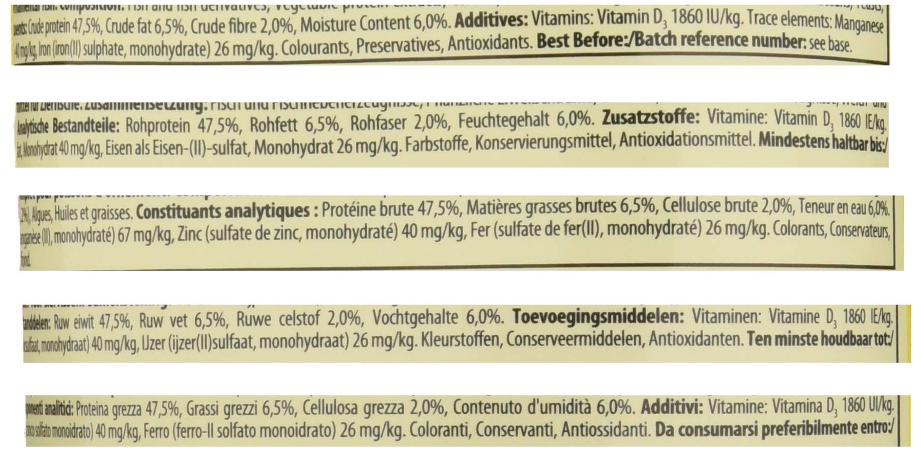Premium Tetra Discus Fish Food - Complete Balanced Nutrition for Mid-Water & Bottom-Feeding Tropical Fish - 1 Liter (33.8 oz) - Ideal for Discus, Angelfish & Community Aquariums