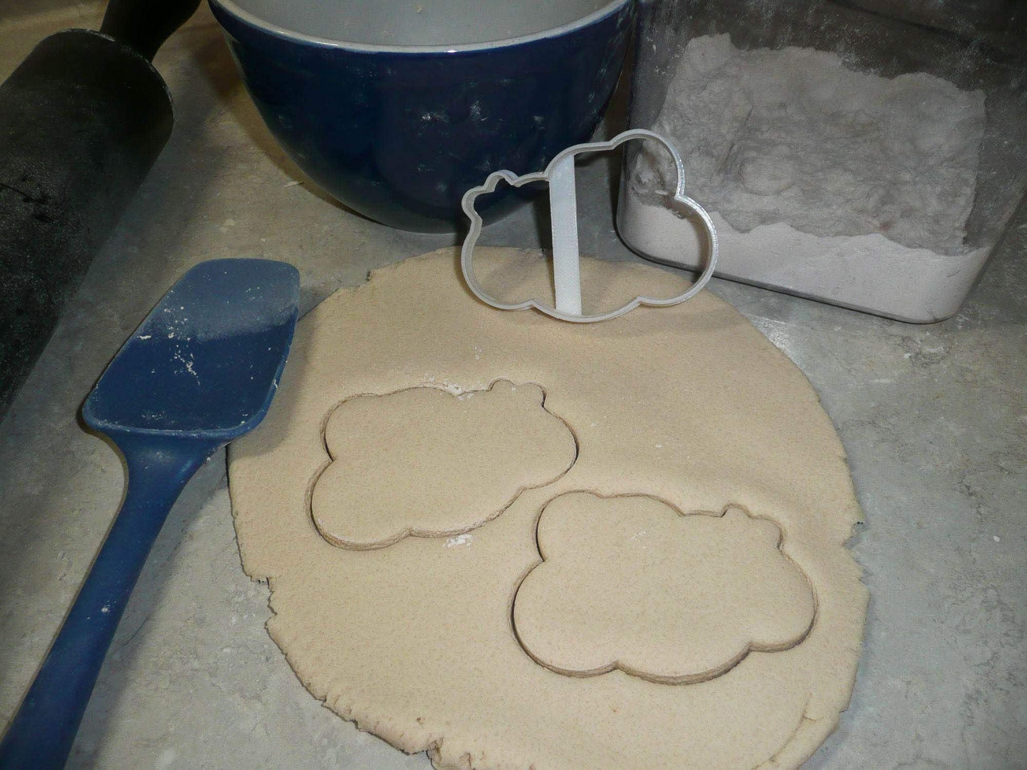 Twinkle Baby Cloud with Star Outline Shower Gender Reveal Cookie Cutter - Made in USA PR3147 | Perfect for Baby Showers, Gender Reveal Parties & Baking Decorations