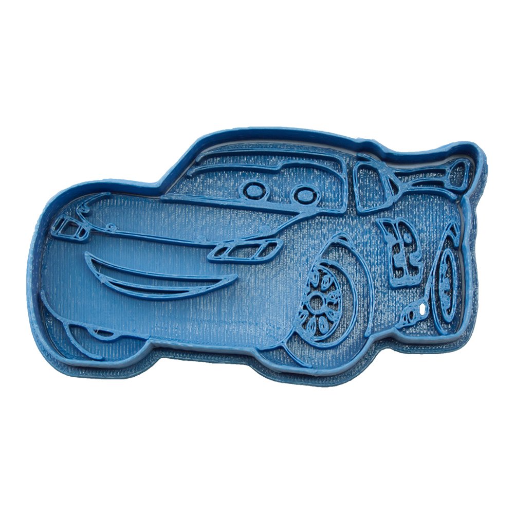 Blue Car-Shaped Cookie Cutters Set of 6 - 16 x 14 x 1.5 cm Baking Tools for Kids Birthday Parties, Baby Showers & Holiday Cookie Decorating