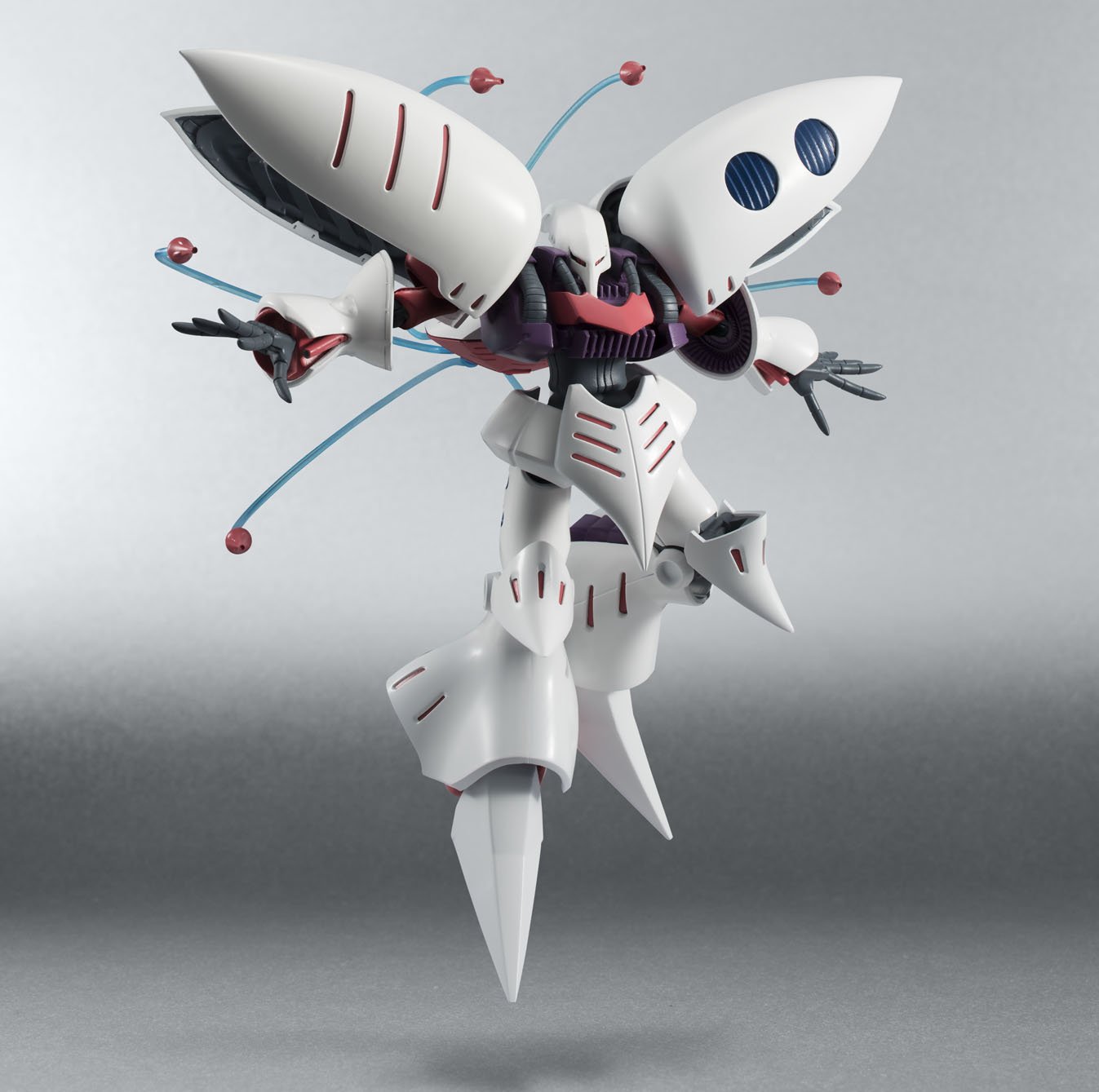 Bandai Robot Spirits Qubeley Mobile Suit Zeta Gundam Action Figure - TAMASHII NATIONS Collectible Model for Display & Gundam Fans | Perfect for Anime Collections & Diorama Scenes