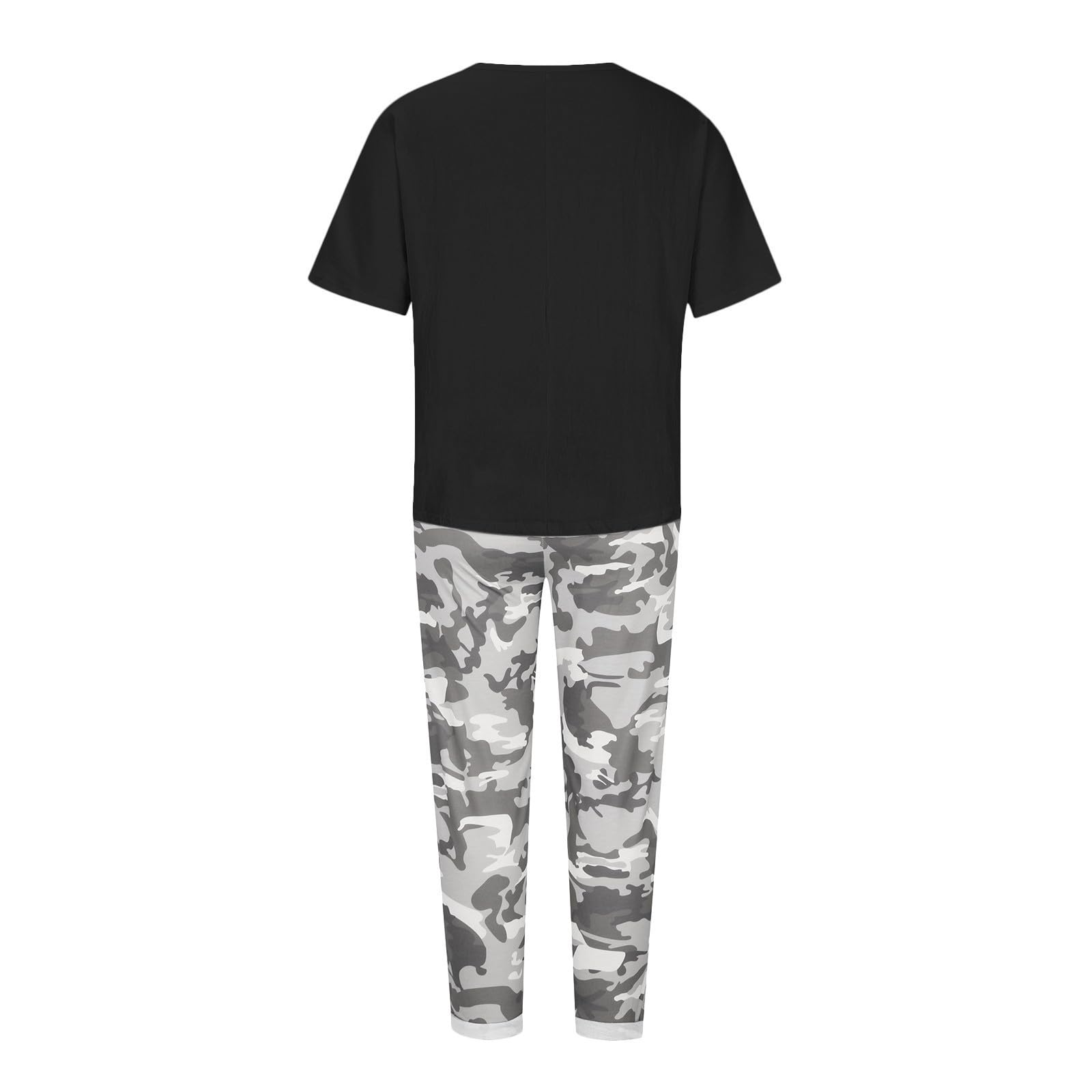 Women's 2-Piece Lounge Set - Soft Loose Shirt & Comfortable Pants - Cozy Fall Outfits for Women | Perfect for Relaxing at Home, Yoga, or Casual Wear
