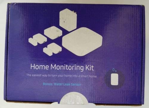 Samsung SmartThings Home Monitoring Kit with Water Leak Sensor - Smart Home Security System for House & Apartment - Monitor Intruders, Fire, Floods & More