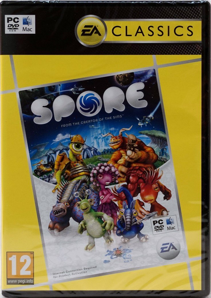 Spore - PC & Mac Game | Digital Download | Create & Evolve Your Own Universe | Perfect for Strategy & Simulation Gamers