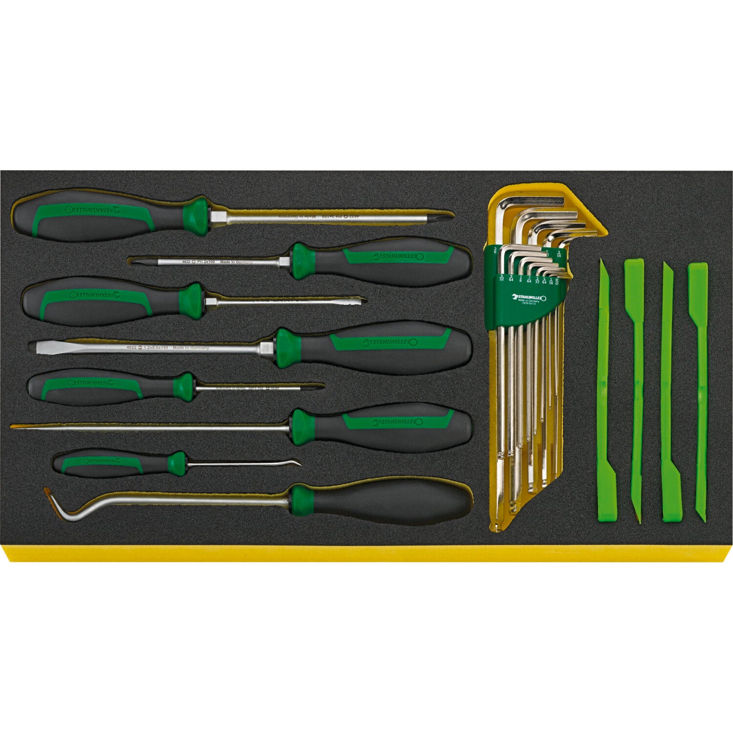 Stahlwille 96831108 Professional Tool Set - High-Quality Assortment Tools for Automotive, DIY & Home Repair | Perfect for Mechanics, Handymen & DIY Enthusiasts