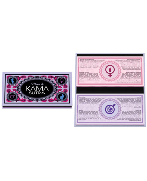 52 Kama Sutra Intimate Position Cards - Romantic Couples Gift for Anniversary & Date Night - Enhance Your Love Life with Sensual Techniques