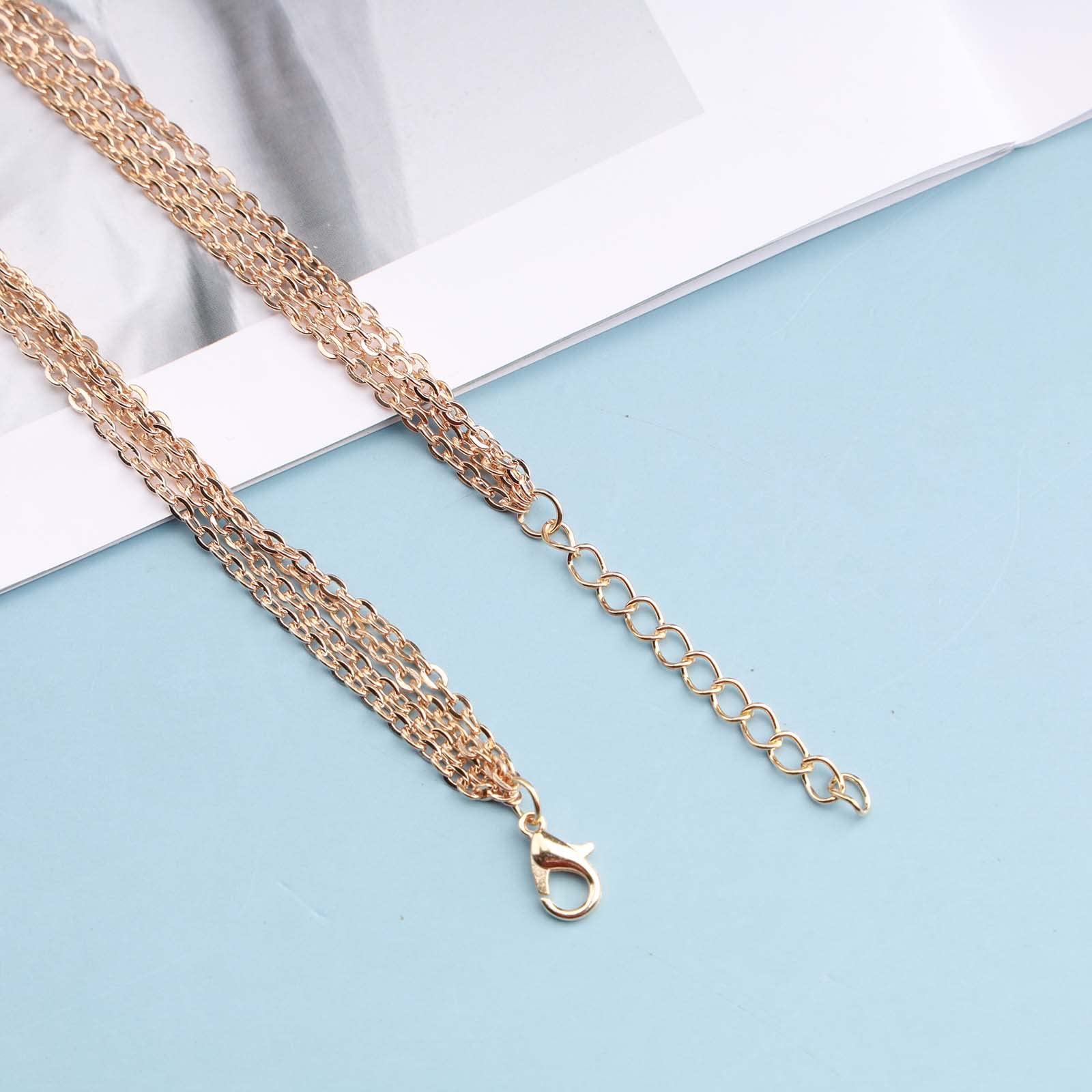 Dervivea Bohemian Layered Necklace - Gold Vertical Bar Pendant Choker with Multi-Layer Disc Design for Women & Girls | Perfect for Casual Wear, Date Nights & Special Occasions