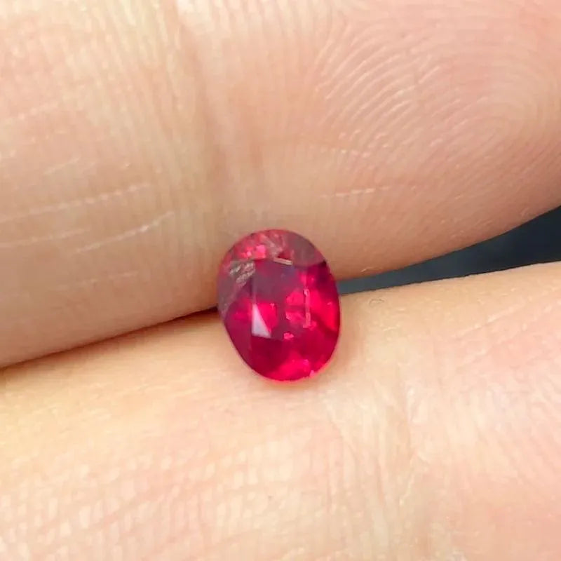 Natural 1.02ct Pigeon Blood Red Ruby Gemstone - Certified High-End Custom Jewelry with International Lab Report - Perfect for Engagement Rings & Luxury Gifts