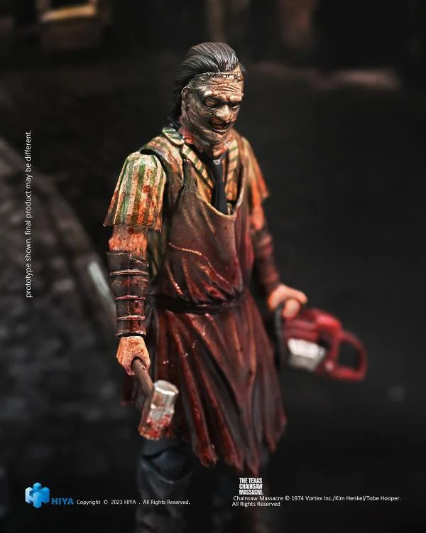 Texas Chainsaw Massacre (2003) Thomas Hewitt 1/18 Scale Collectible Figure - PX Previews Exclusive Slaughter Version | Horror Movie Merchandise for Display & Fan Collections