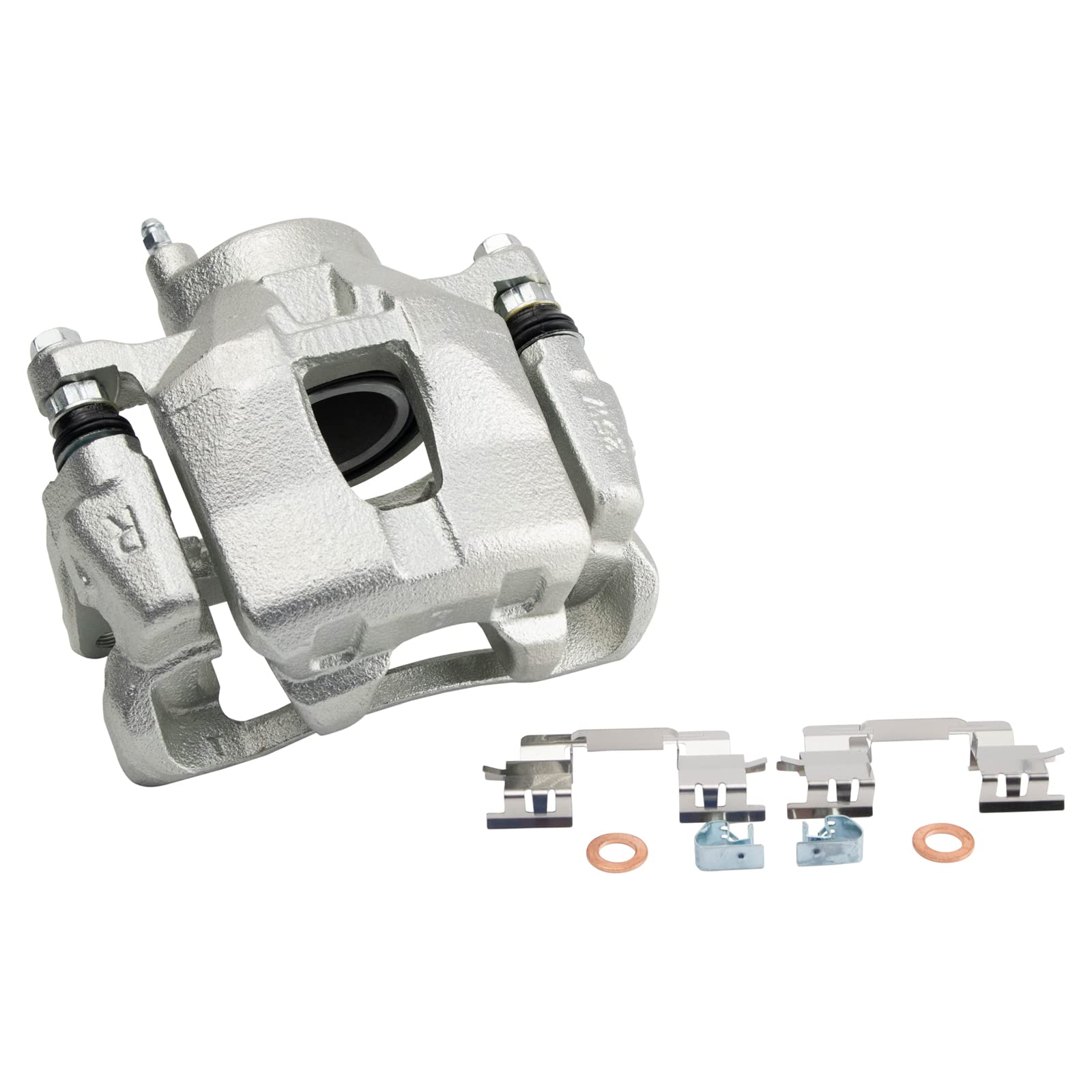 Premium TRQ Front Brake Pad & Rotor Kit with Ceramic G-Coating - Compatible with 2005-2010 Scion tC & 2000-2005 Toyota Celica | High-Performance Braking System for Daily Commute and Sport Driving