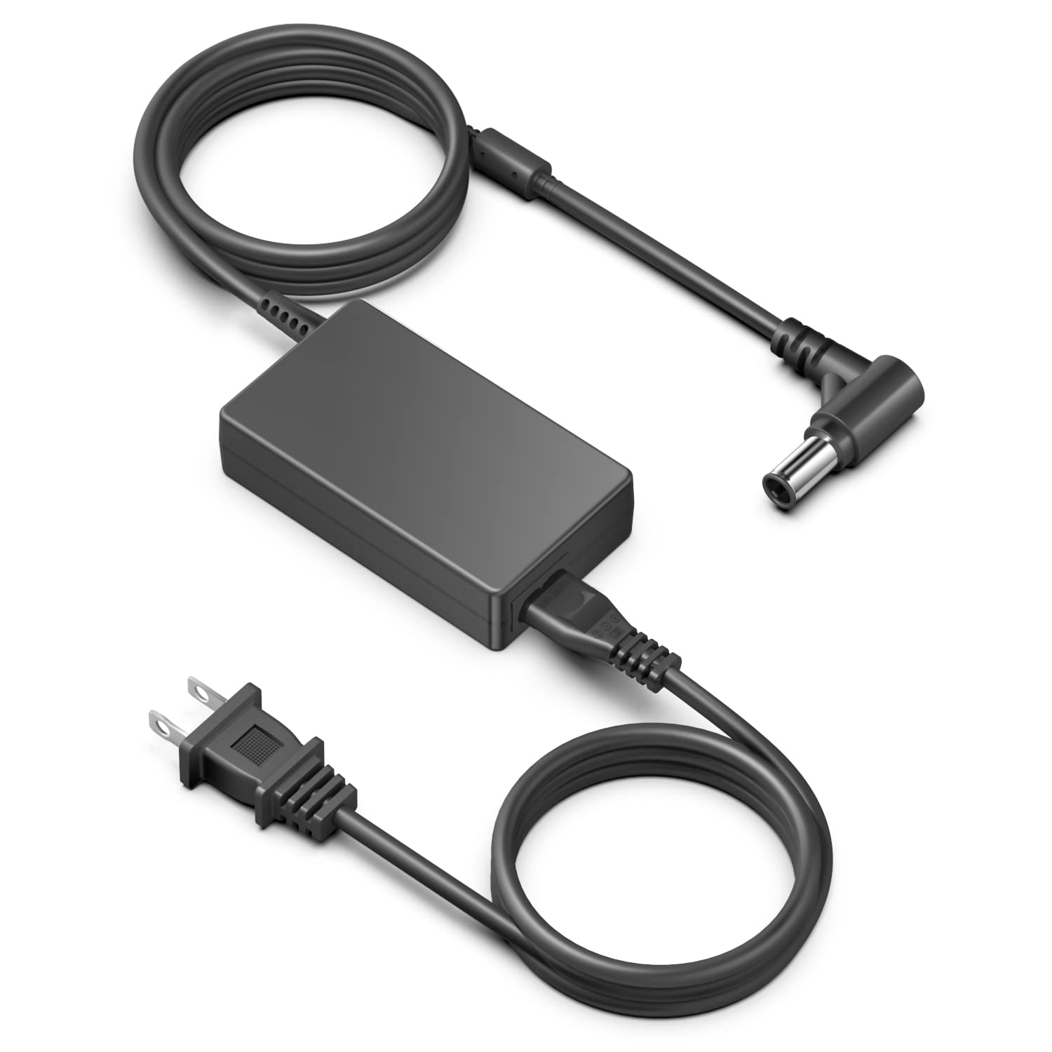 24V AC/DC Power Adapter Charger Replacement for Samsung Soundbar - Compatible with Wireless Samsung Soundbars (HW-Q60T, HW-Q70T, HW-Q800T) - Black Power Supply for Home Theater & Audio System