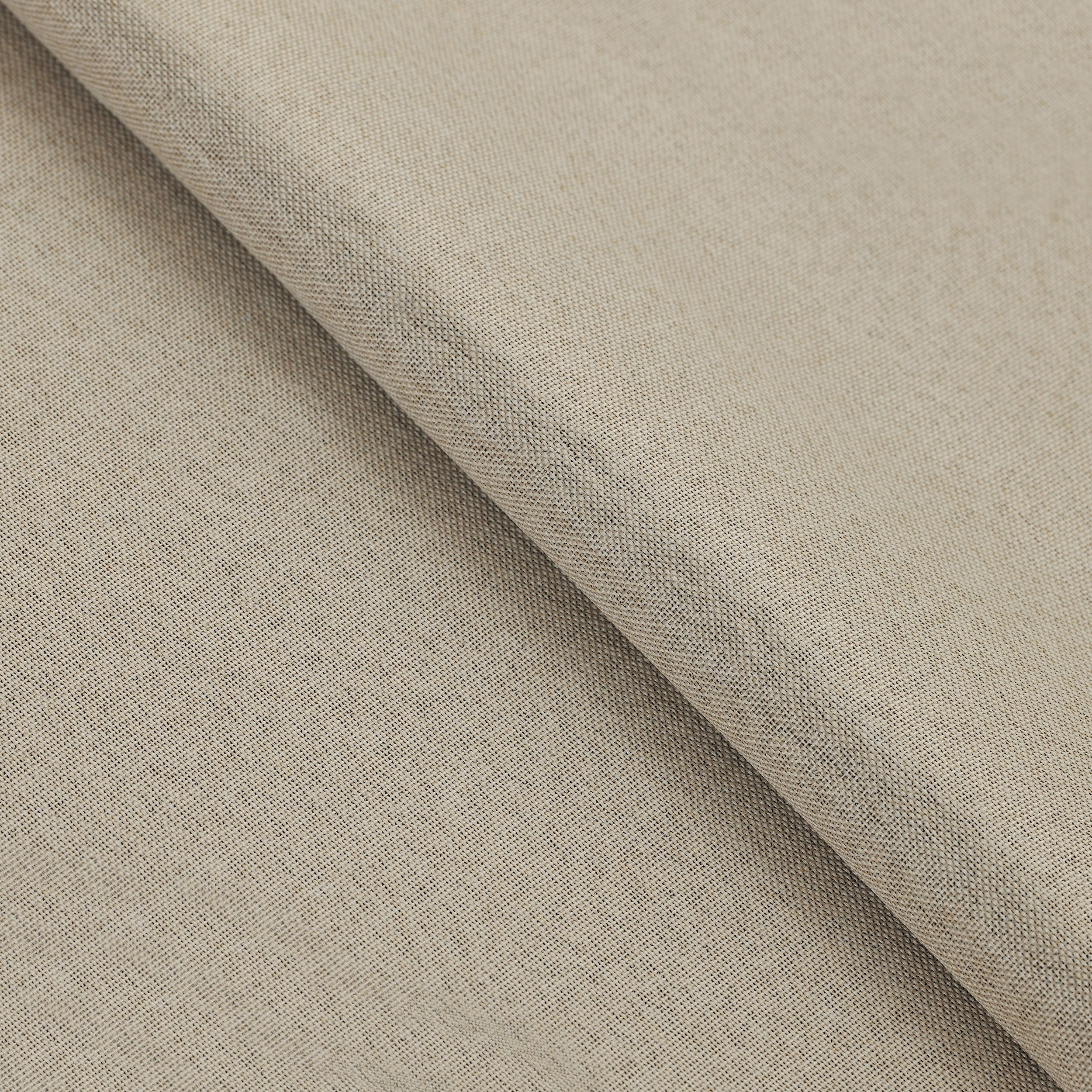 Premium Linen Pattern Blackout Curtains Set of 2 - 100% Room Darkening, Washable Fabric for Bedroom & Living Room - Stylish Home Decor for Better Sleep & Light Control (26