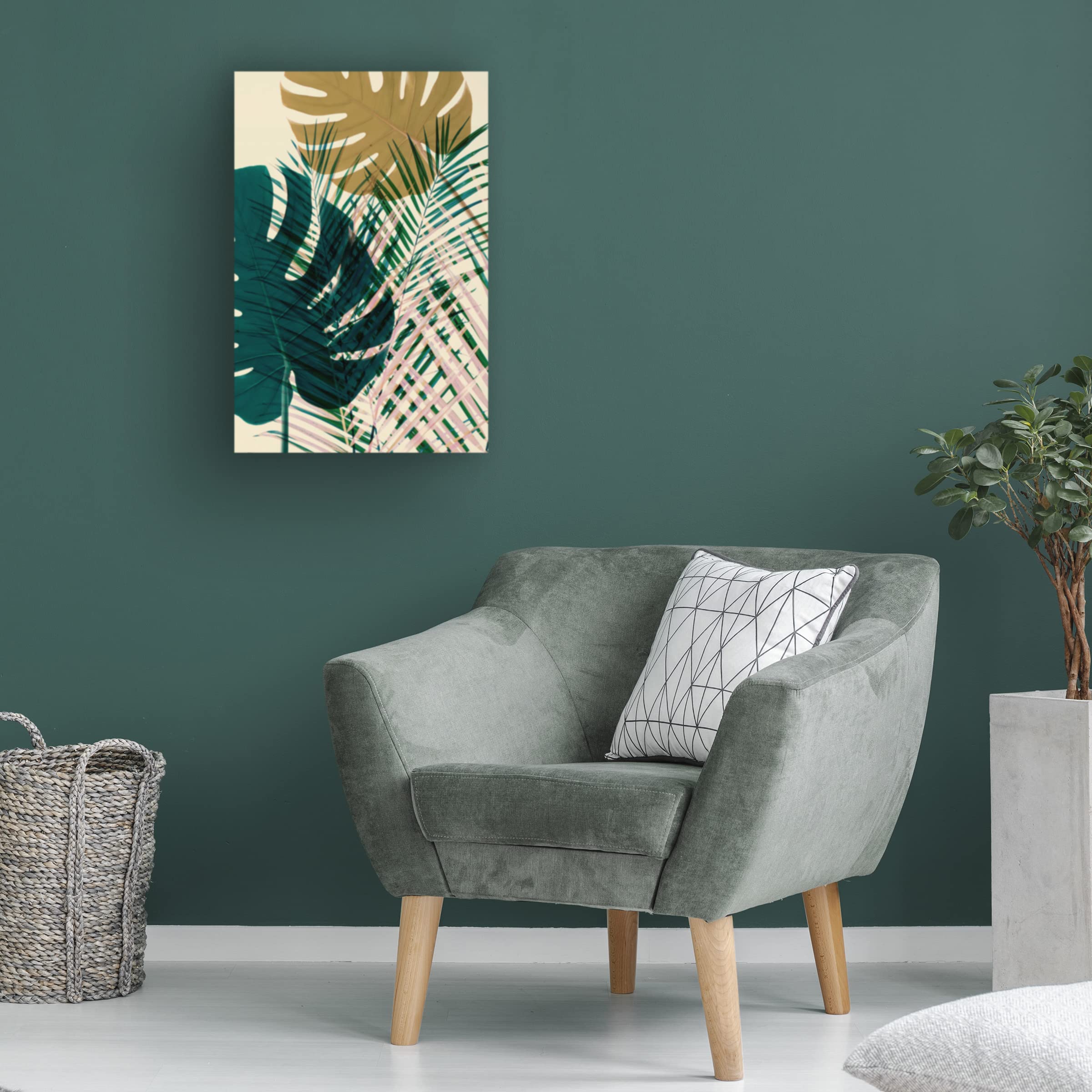 Trademark Fine Art 'Exposure 5' Canvas Wall Art by Ian Winstanley - Modern Abstract Painting for Living Room, Bedroom & Office Decor