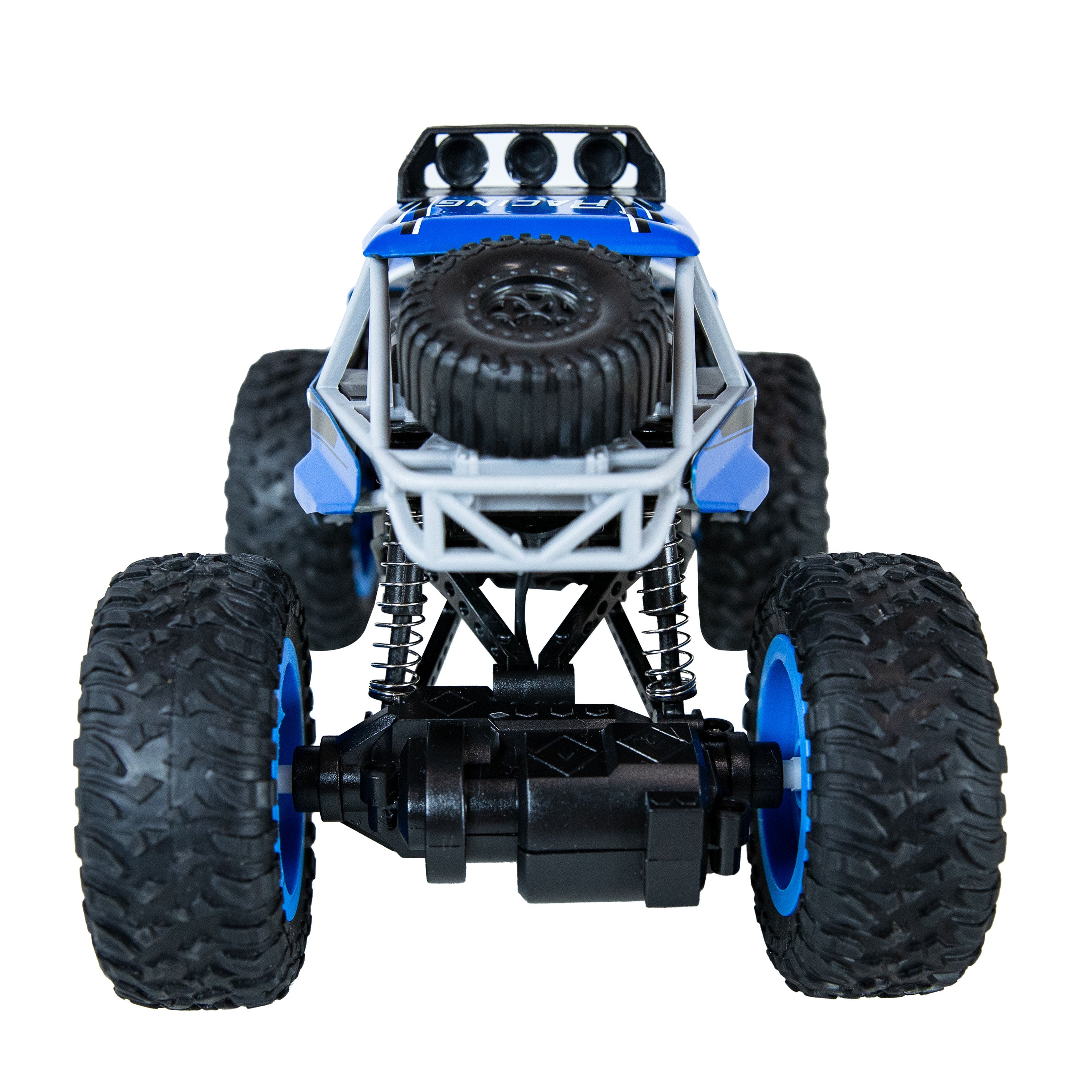 Sunnydaze Monster Truck Remote Control Car for Kids - 1:16 Scale 4WD Off-Road RC Truck with 2.4GHz Wireless Remote - Perfect for Outdoor Play, Backyard Racing & Birthday Gifts