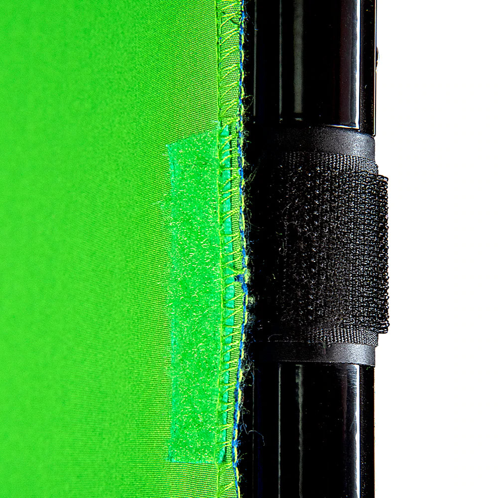FotodioX 7.5 x 7.5 Foot Portable Chroma Key Background Kit - Blue/Green Screen for Photography, Video Streaming & YouTube Content Creation