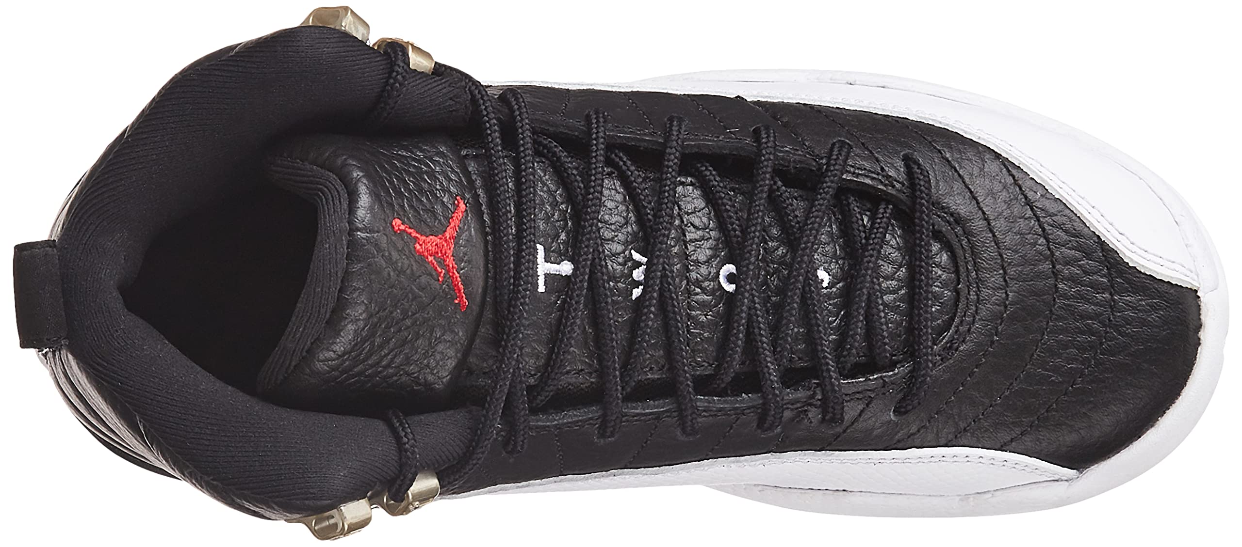 Jordan Youth Air 12 Retro GS 153265 006 Playoffs Basketball Shoes 2022 Edition - Size 4.5Y for Kids - Perfect for School, Sports & Casual Wear