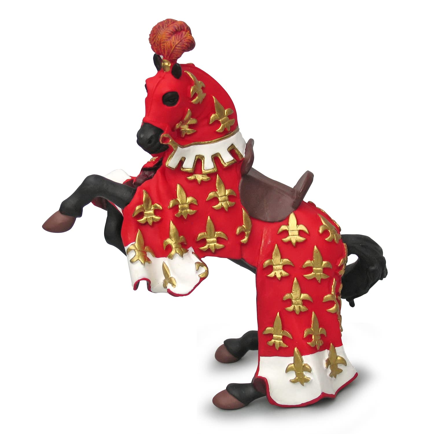 Papo Prince Philip Horse Figure - Realistic Red Toy Horse for Collectors & Kids | Perfect for Playtime, Display & Equestrian Enthusiasts