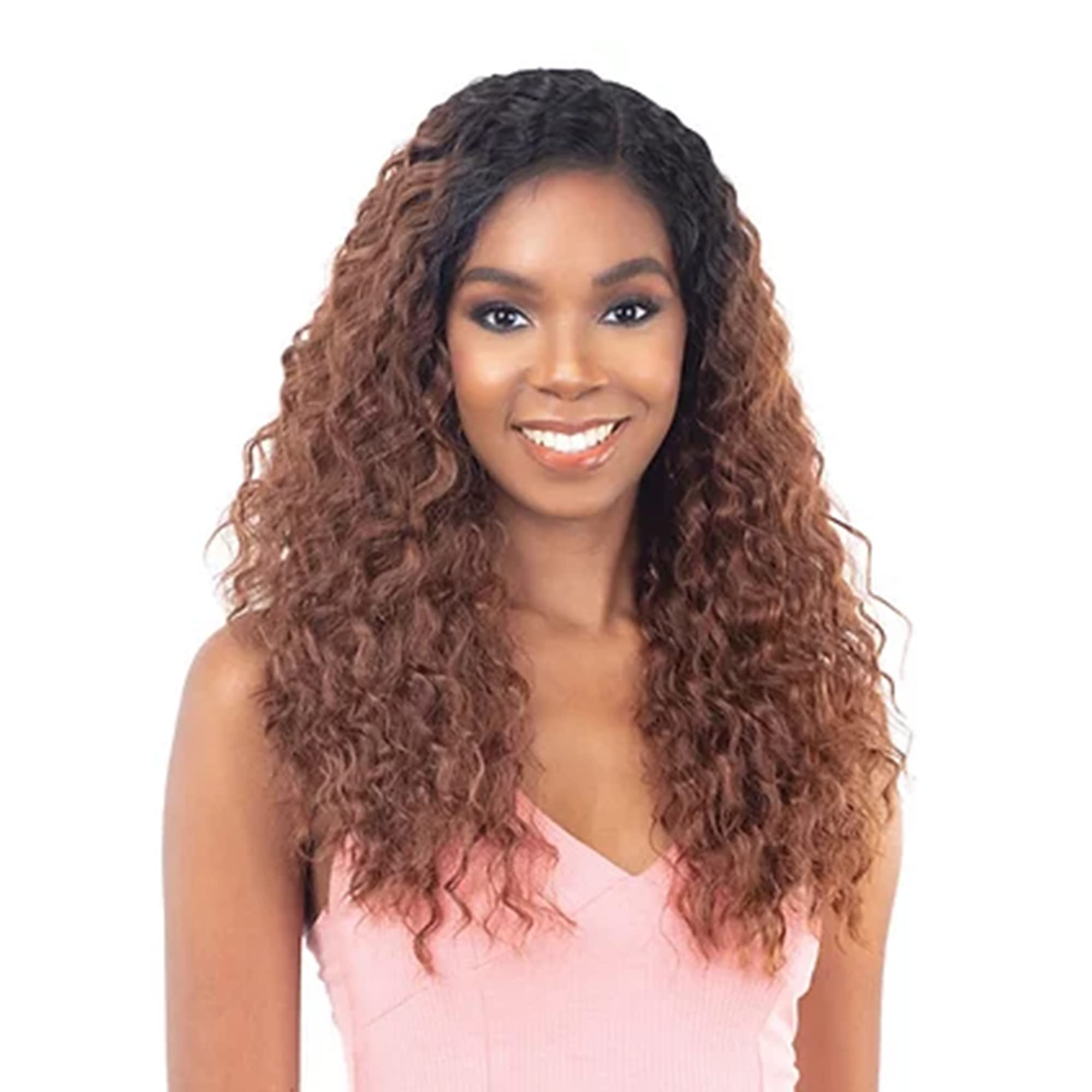 Mayde Beauty HD Lace Front Wig - SADIE CANDY (OTCOPPER) | 100% Human Hair | Natural Looking | Perfect for Daily Wear, Cosplay & Special Occasions