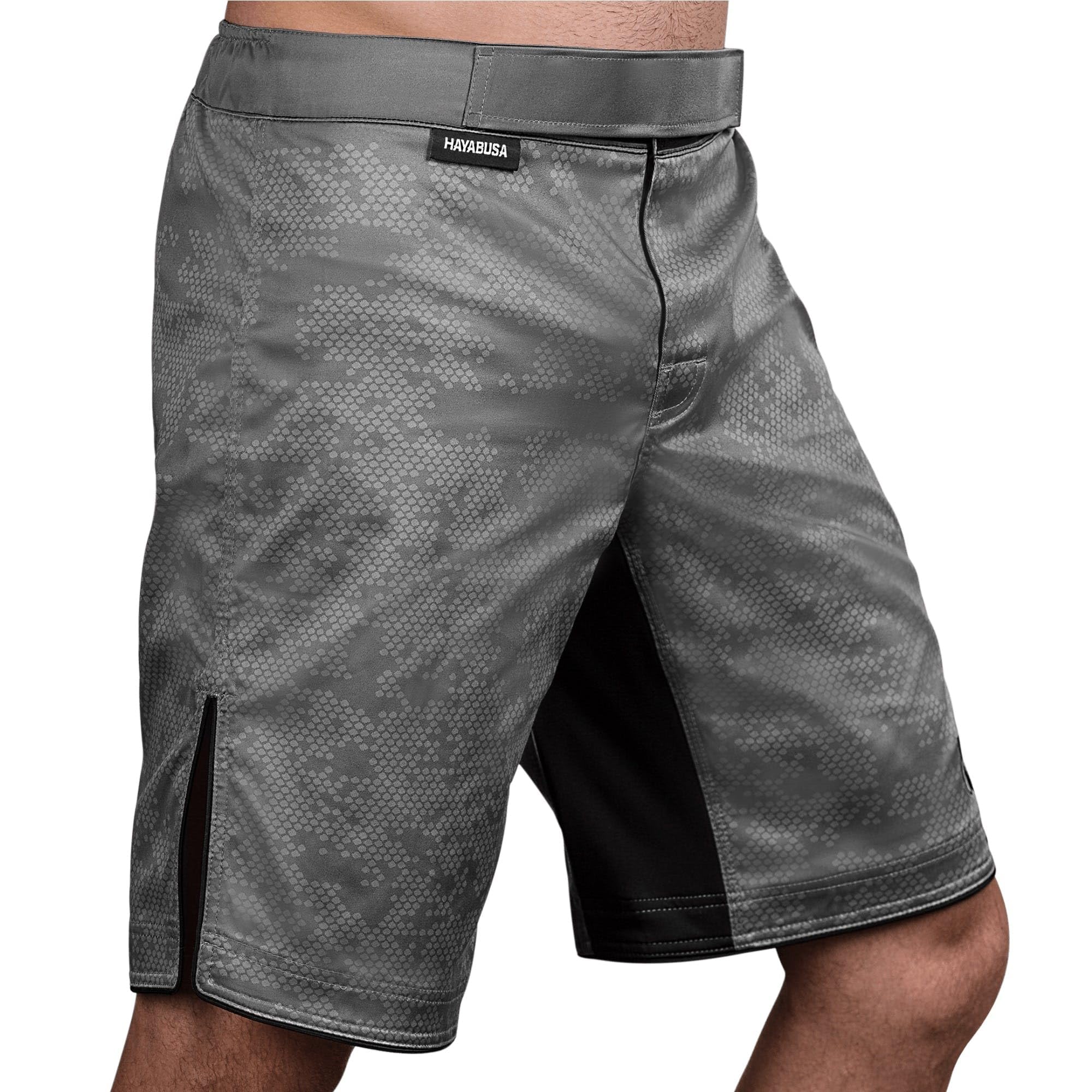 Hayabusa Hexagon BJJ Shorts - Premium Brazilian Jiu-Jitsu Training Shorts for Men & Women - Lightweight, Durable & Comfortable for MMA, Grappling & No-Gi BJJ Workouts