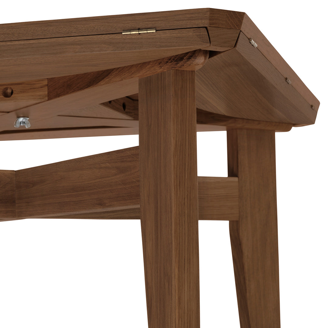 Extendable Pivoting Dining Table - Expandable Modern Design for Small Spaces | Perfect for Apartments, Dining Rooms & Multi-Functional Areas