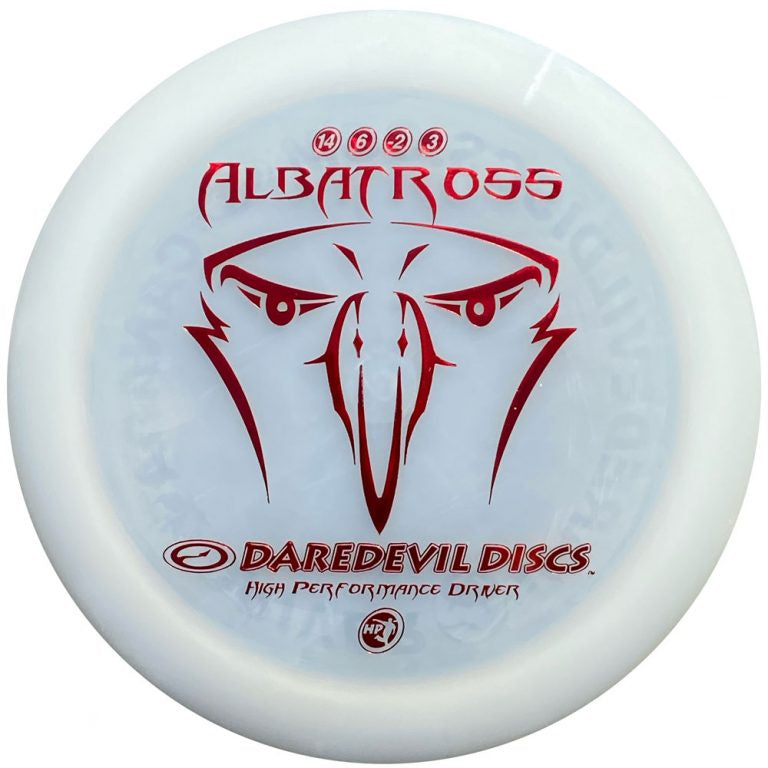 Daredevil Disc Golf Albatross (HP) Driver - Professional Distance Driver for Disc Golf Enthusiasts - Perfect for Long-Range Shots and Tournament Play