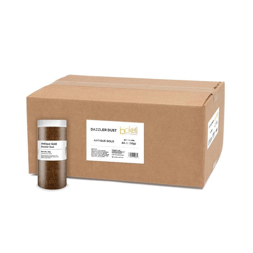 Antique Gold Dazzler Dust® Glitter Bulk Wholesale - Premium Cosmetic Glitter for Makeup, Nails, Crafts & DIY Projects