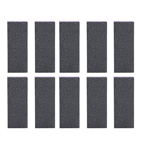 10 Pcs Nail File Buffer Blocks - Professional Nail Grinding & Polishing Kit for Manicure Pedicure - Dead Skin Remover & Sanding Tool for At-Home Nail Care & Salon Use
