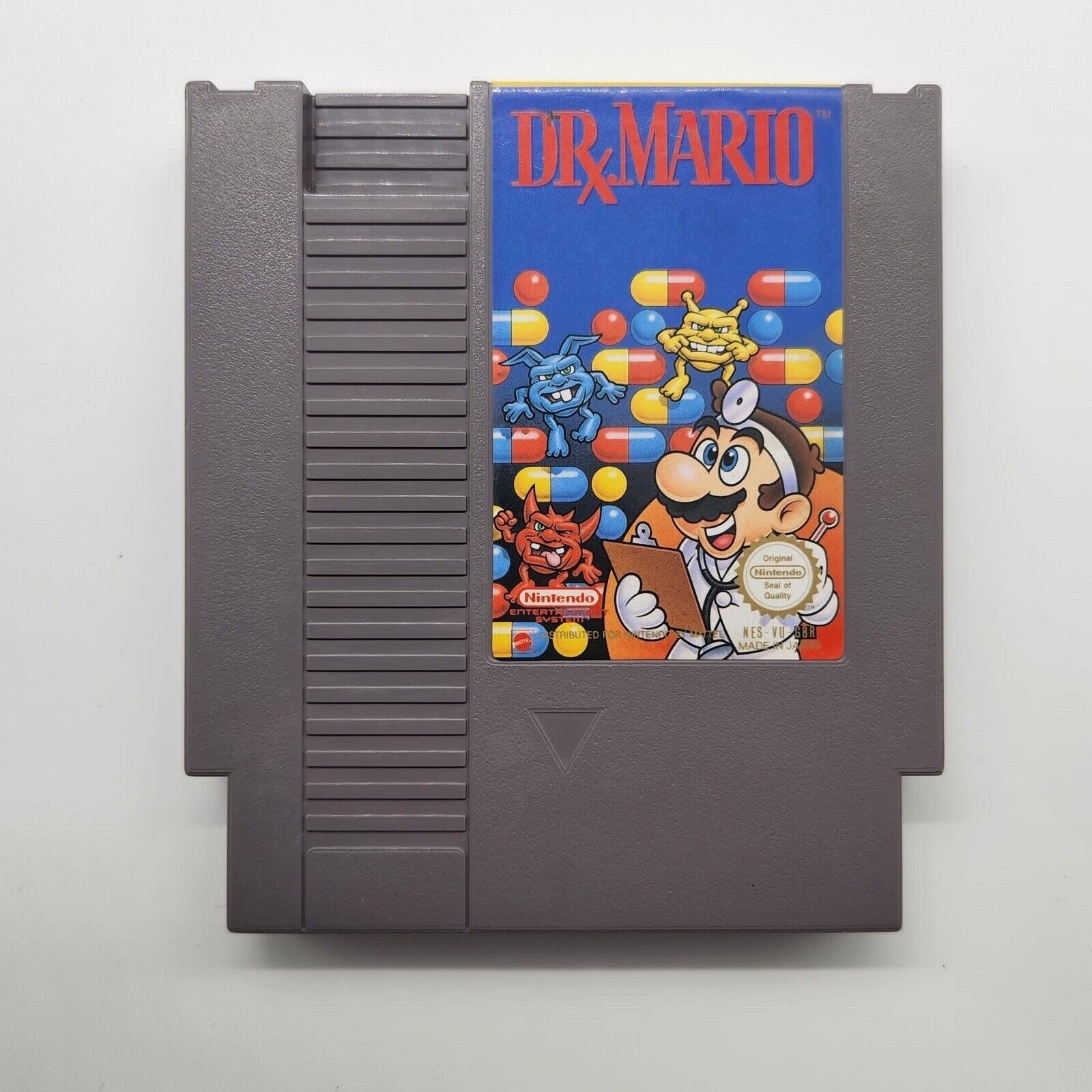Dr. Mario Nintendo Entertainment System (NES) Game - Boxed Classic Retro Video Game for Collectors & Gamers - Perfect for Nostalgic Gaming & Display