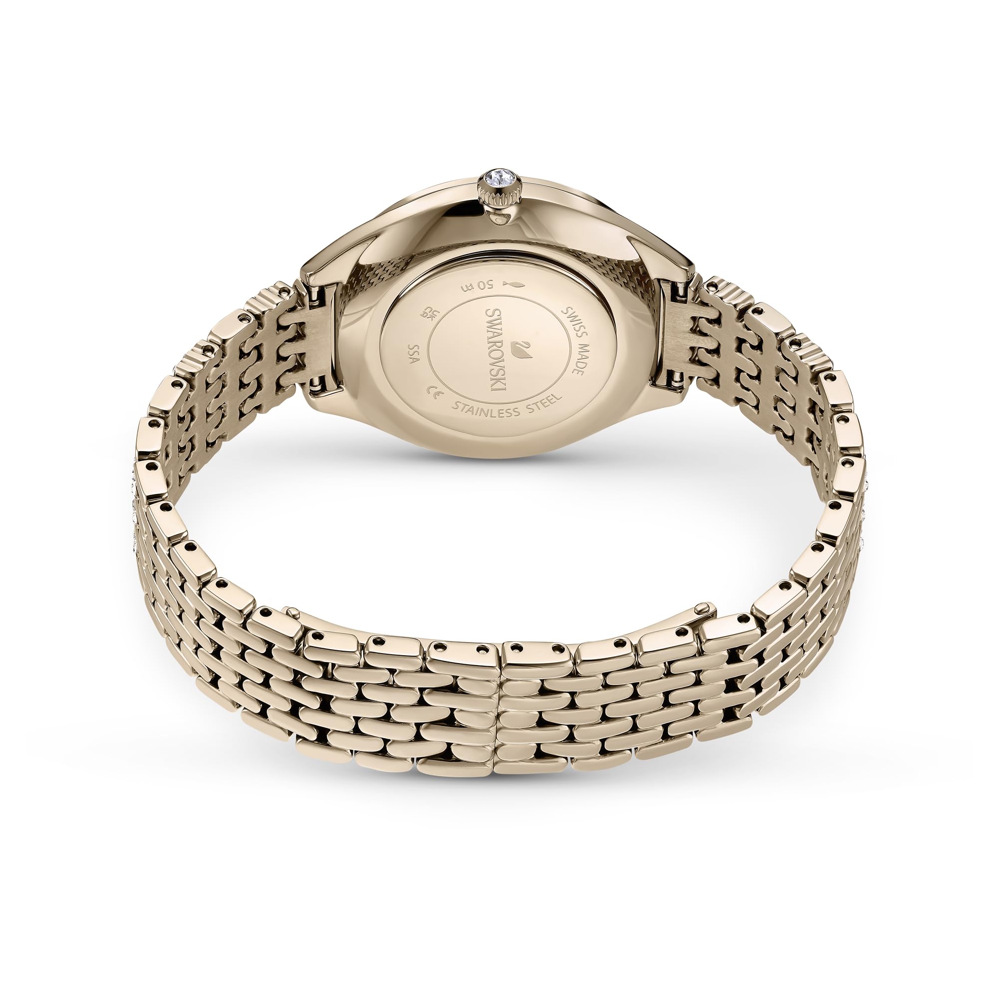 SWAROVSKI Attract Crystal Watch Collection - Luxury Women's Metal Bracelet Watch with Sparkling Crystals | Perfect for Formal Events, Weddings & Evening Occasions