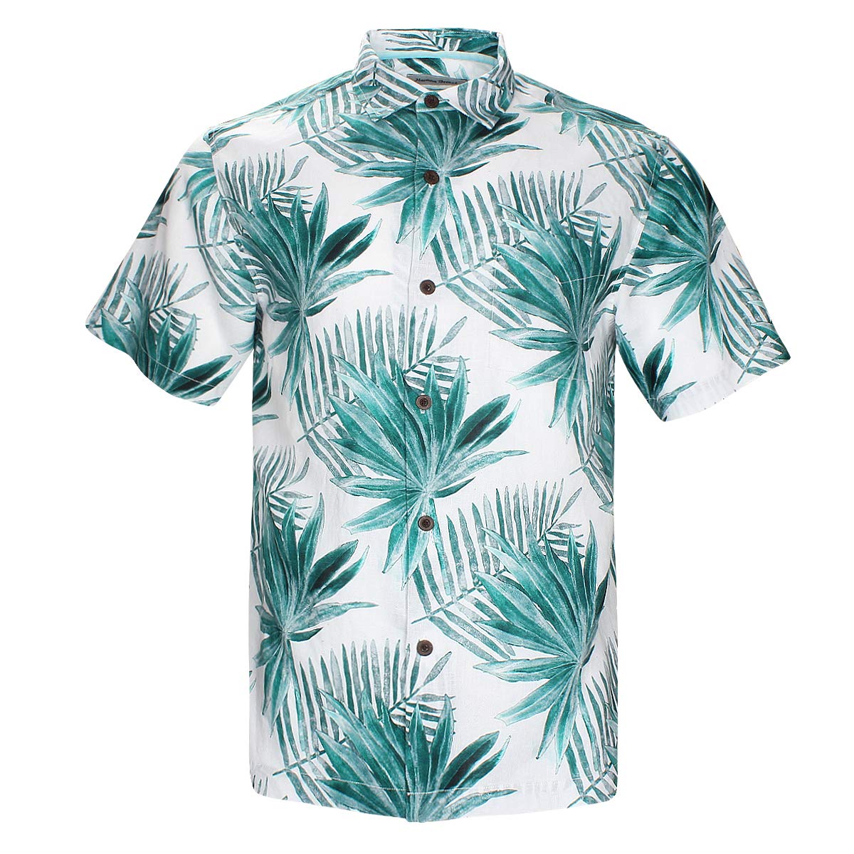 **Men's Hawaiian Shirts - Linen Short Sleeve Button Down Beach Shirts for Casual & Relaxed Fit - Tropical Printed Shirt for Vacation, Summer, and Beach Outings**