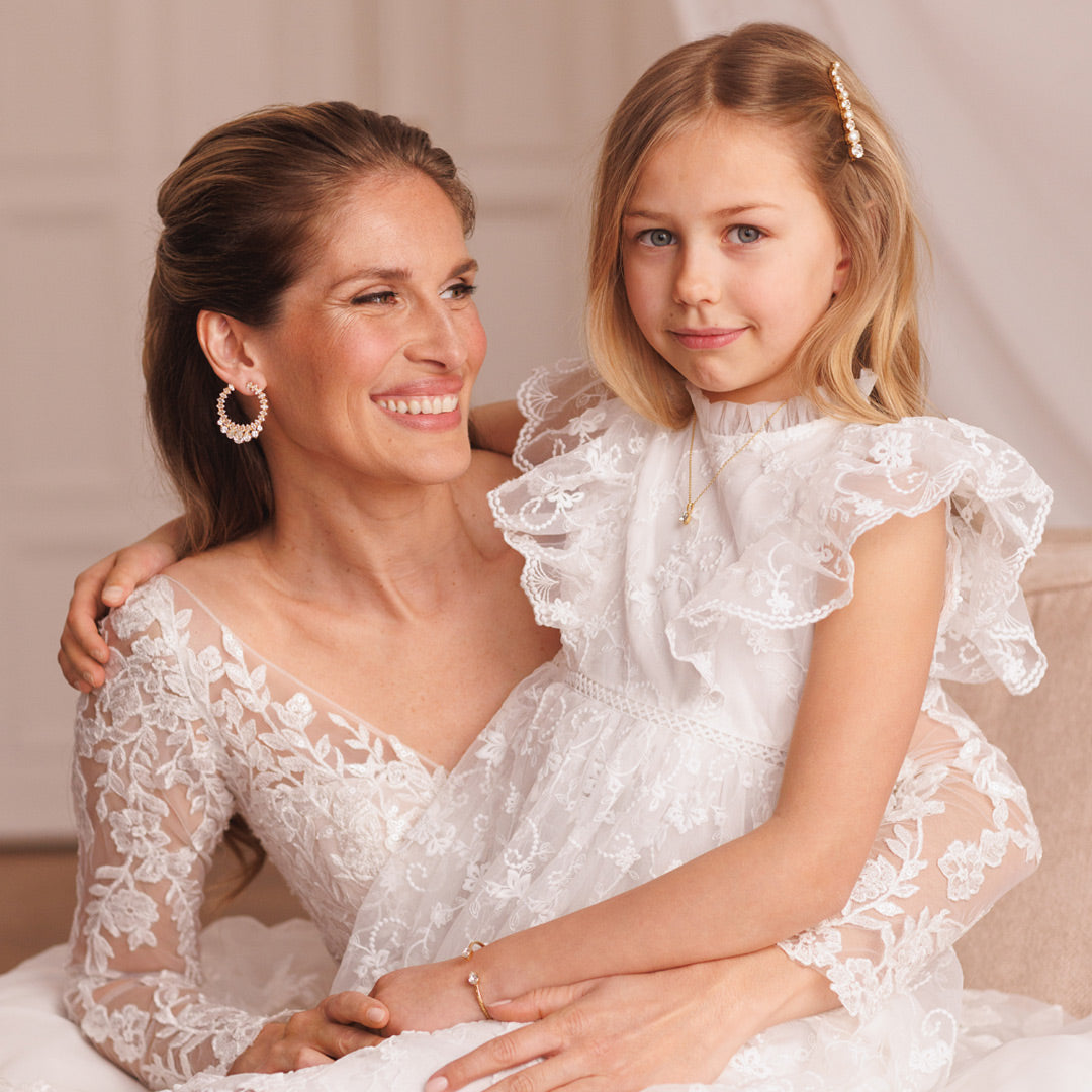 Elegant Promise Hairpin with Crystal Accents - Perfect for Weddings, Prom & Special Occasions