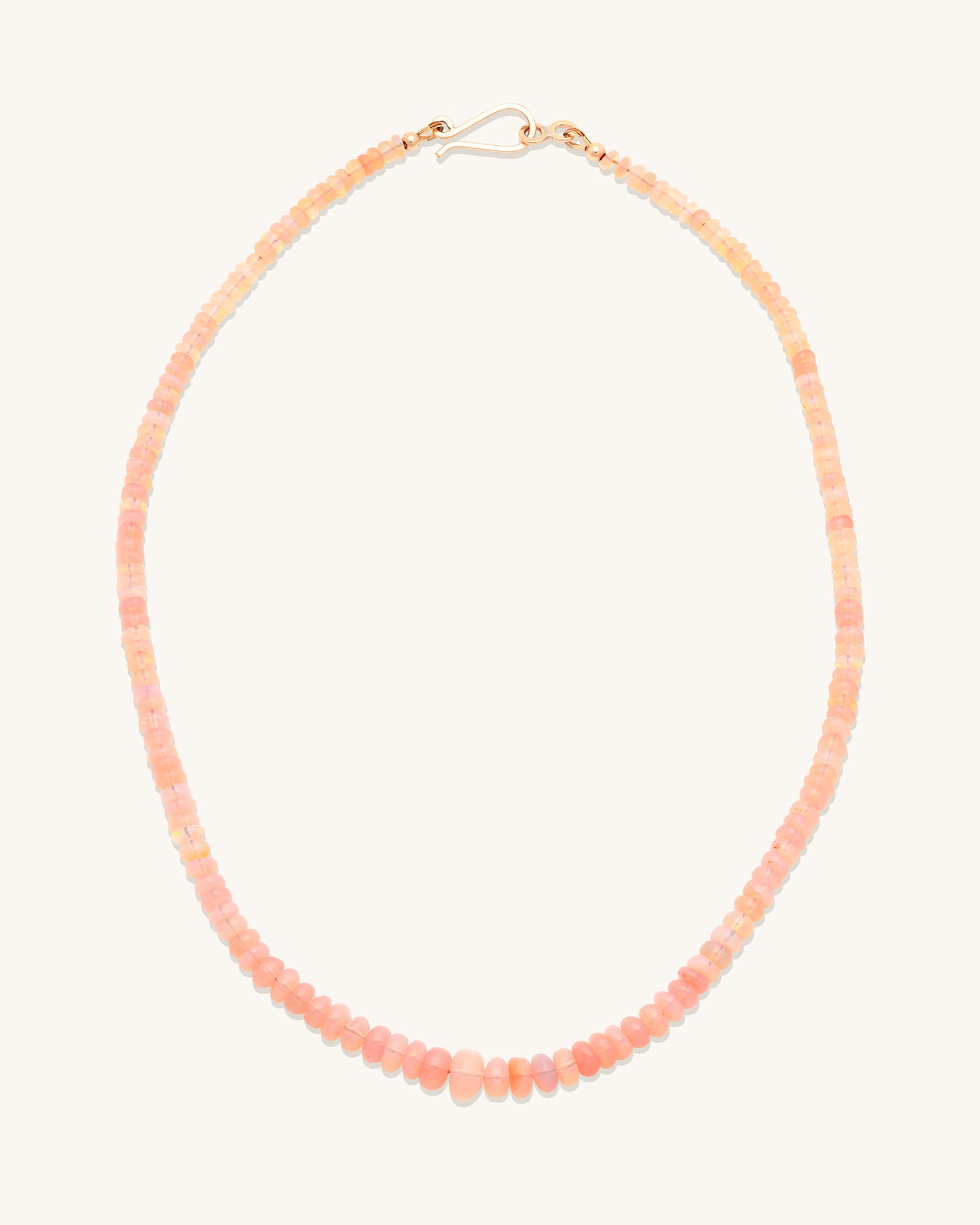 Bright Pink Opal Gemstone Necklace for Women - Elegant Handmade Jewelry Gift for Birthday, Anniversary & Special Occasions