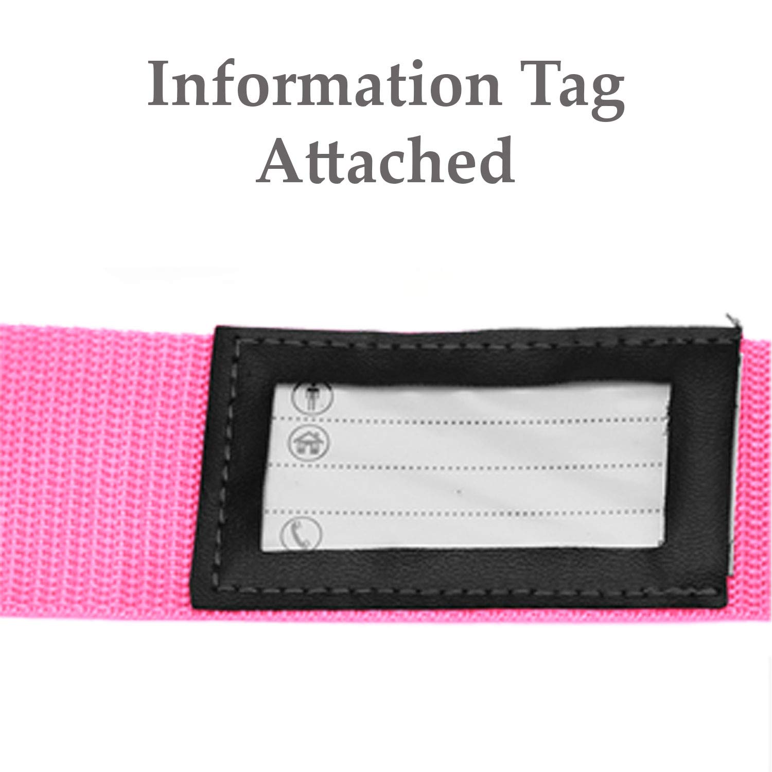 Adjustable Luggage Strap - Heavy Duty Suitcase Belt for Travel Bags, Secure Packing Strap with Long Cross Design (Pink) - Perfect for Airplane Checked Luggage, Train Travel & Vacation Packing