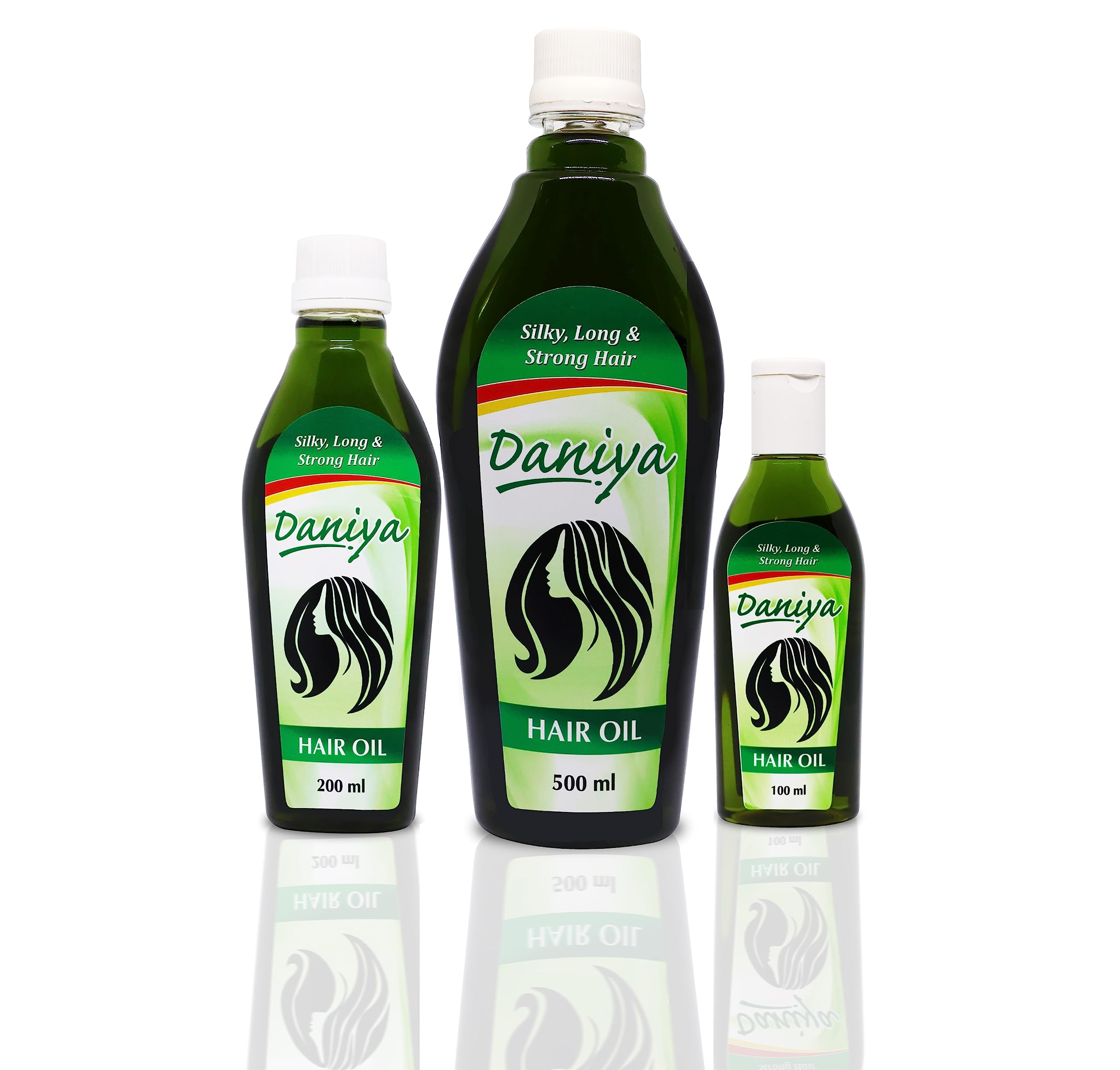 Daniya Hair Growth Oil - 100ml for Silky, Long & Strong Hair | Natural Nourishing Treatment for Dry, Damaged Hair | Perfect for Daily Use, Styling & Scalp Care