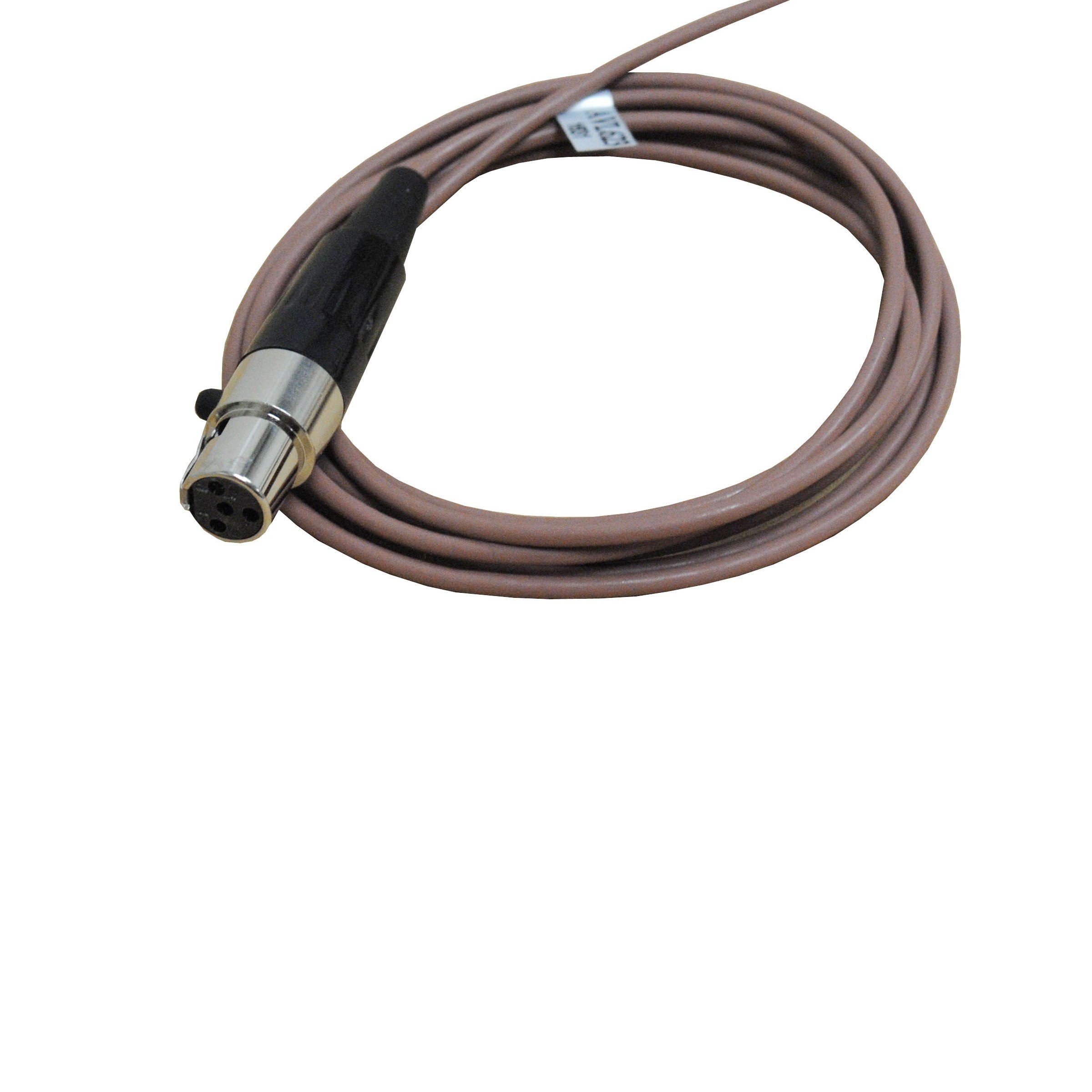 Shure UVS70D-SH4-CC Detachable Mini Headset Microphone - Professional Wireless Lavalier Mic for Podcasting, Gaming & Live Streaming (Cocoa Brown) - Perfect for Content Creators, YouTubers & Broadcasters