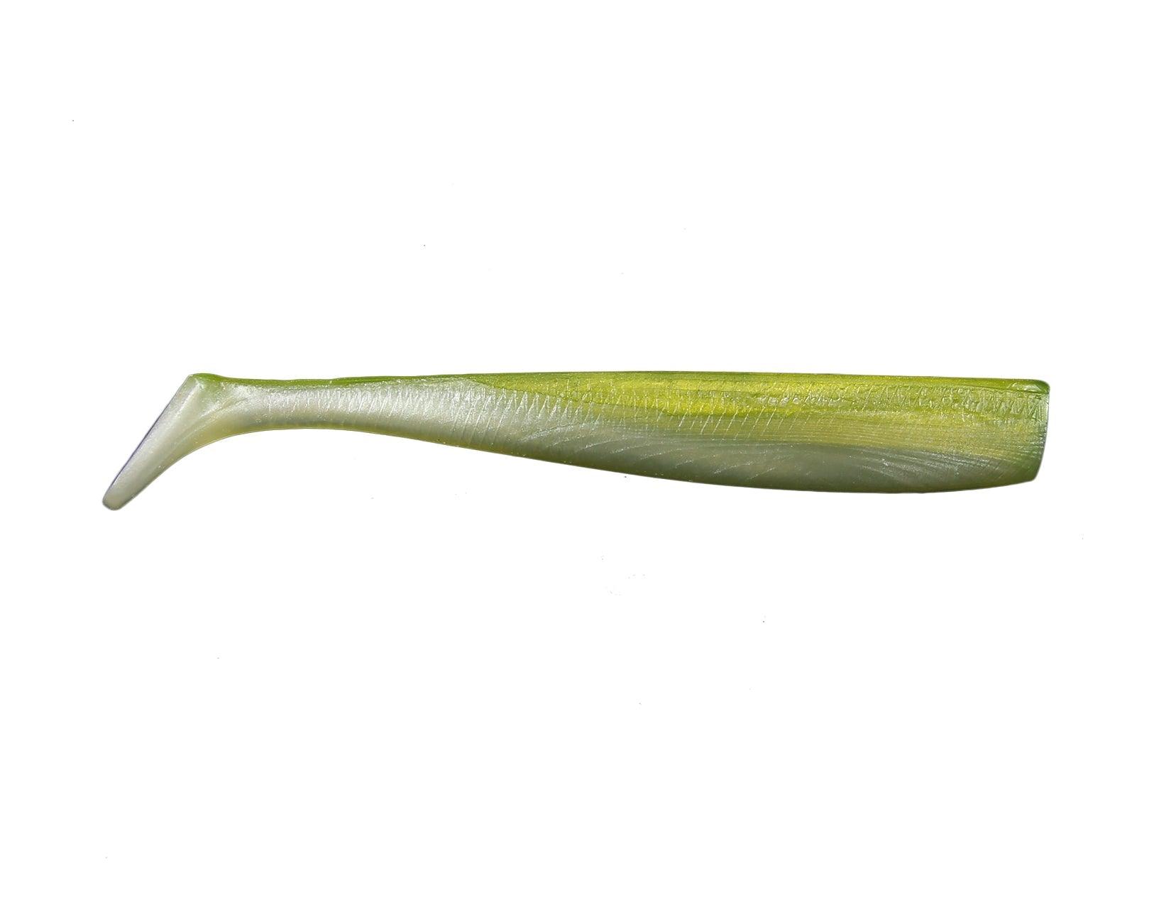 NLBN No Live Bait Needed 8 Paddle Tail Fishing Lures - Saltwater & Freshwater Soft Plastic Baits for Bass, Trout, and Walleye | Ideal for Kayak Fishing and Shore Casting