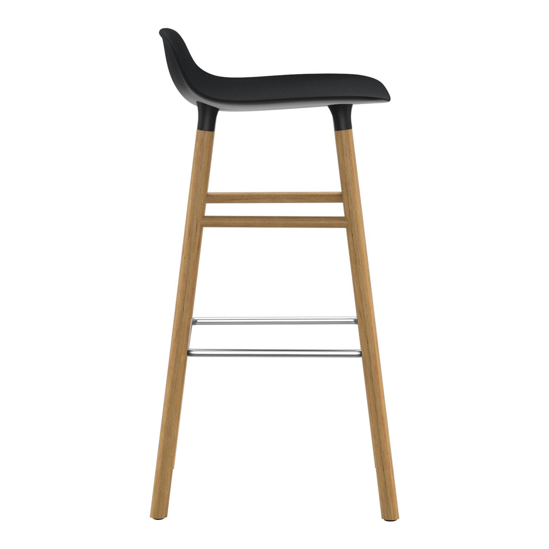 Modern Wooden Bar Stools with Sturdy Wood Legs - Perfect for Kitchen Islands, Home Bars & Dining Counter Seating