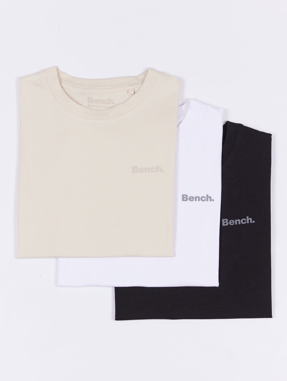 Kammy Emblem Cotton T-Shirts 3 Pack - Soft Casual Short Sleeve Tees for Men & Women | Perfect for Everyday Wear, Gym, and Outfits