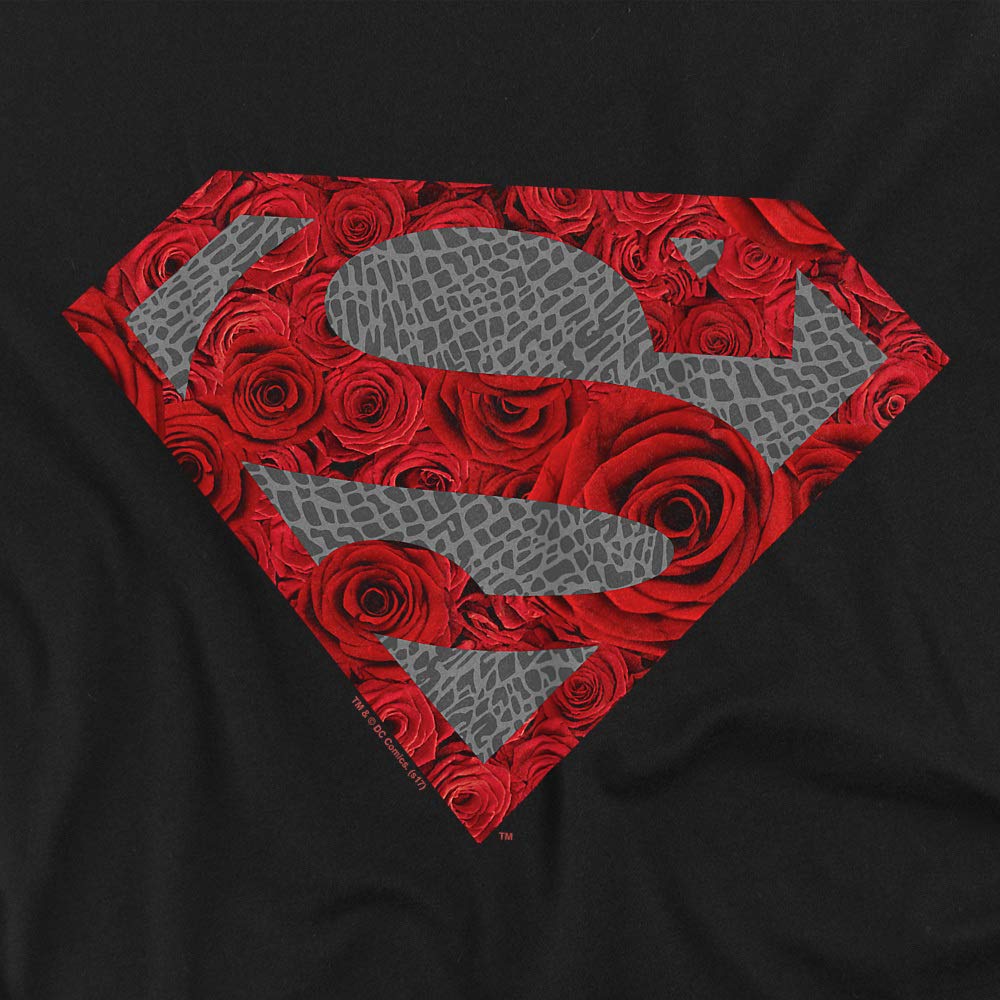 Superman Elephant Rose Shield Graphic T-Shirt for Men & Women - Unisex Cotton Tee for Casual Wear, Gifts & Superhero Fans