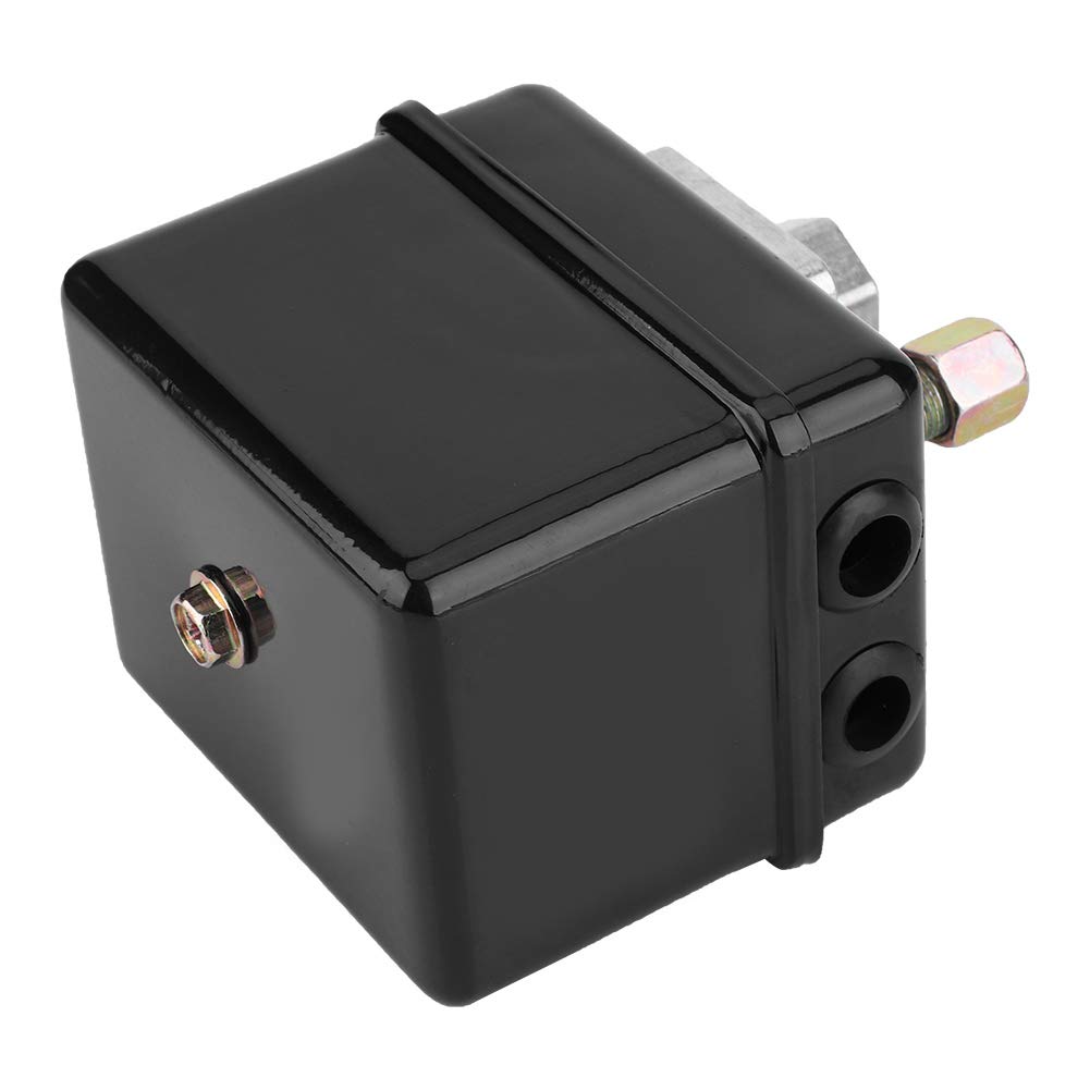 Air Compressor Pressure Control Switch - Heavy Duty Iron Construction for Stable Performance | Perfect for HVAC Systems, Pneumatic Tools & Industrial Machinery
