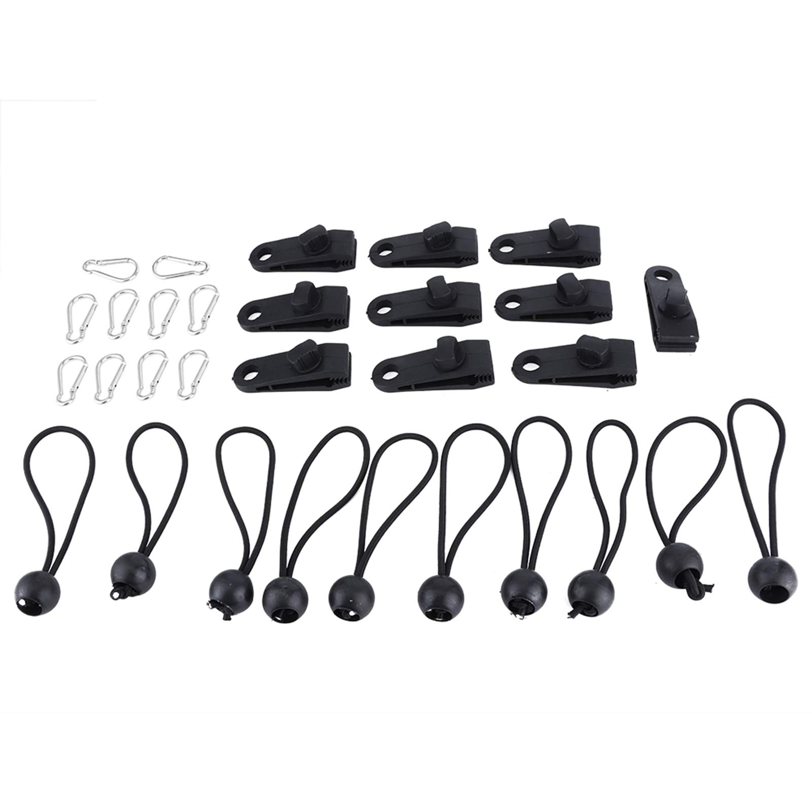 Heavy Duty Pwshymi Awning Clamp - Stable Fadeless Lock Grip for Canopies, Tarps & Outdoor Shades | Multi-Purpose Tarp Clips for Camping, RV, Boat & Patio Use