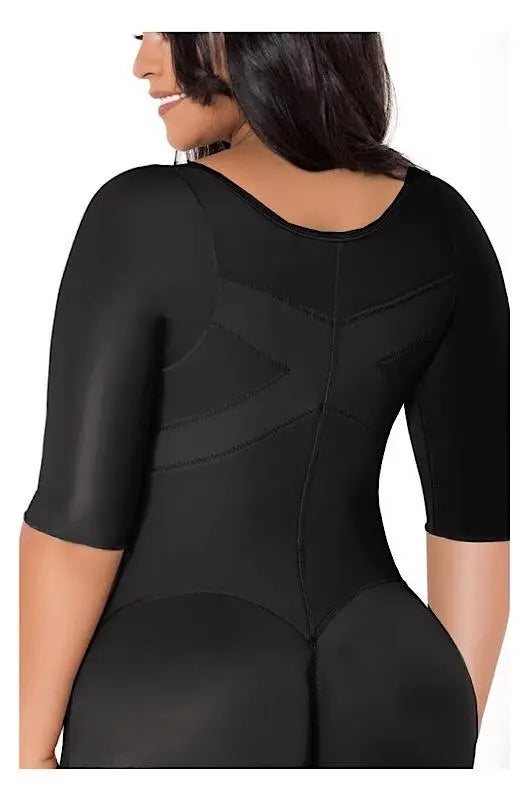Post-Surgery Stage 2 Colombian Faja with Sleeves #0310 - Compression Garment for Tummy Tuck, Liposuction & Body Shaping Recovery