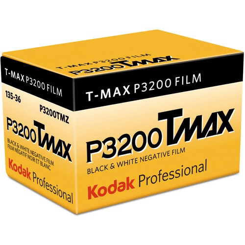 Kodak TMZ 135 36 T-Max P3200 Black & White Print Film, 36 Exposures - Perfect for Low Light Photography, Street Photography & Film Enthusiasts