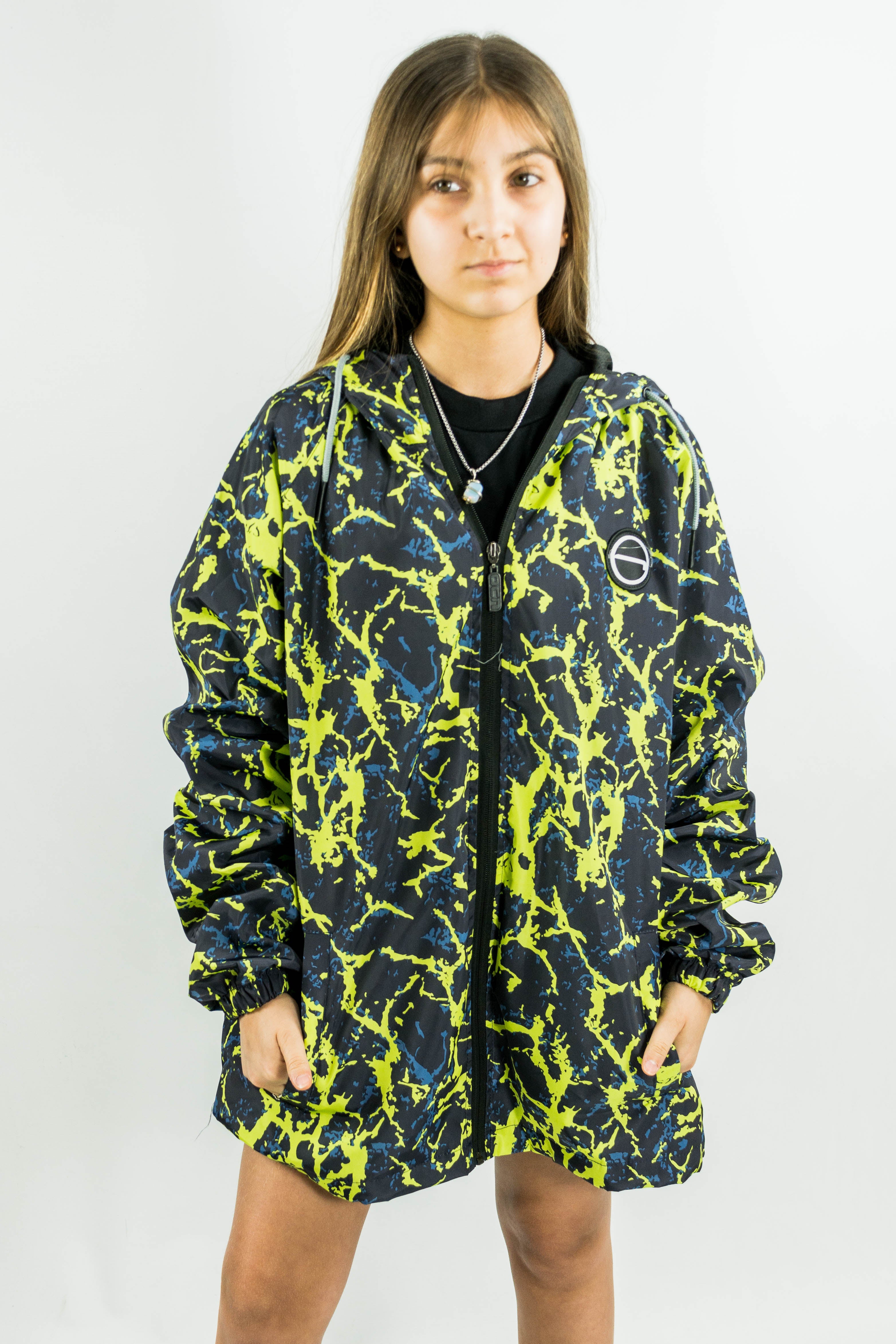 Piloto Ocn Kids Track Jacket - Grunge Style Carter 2000 - Perfect for School, Sports & Outdoor Activities