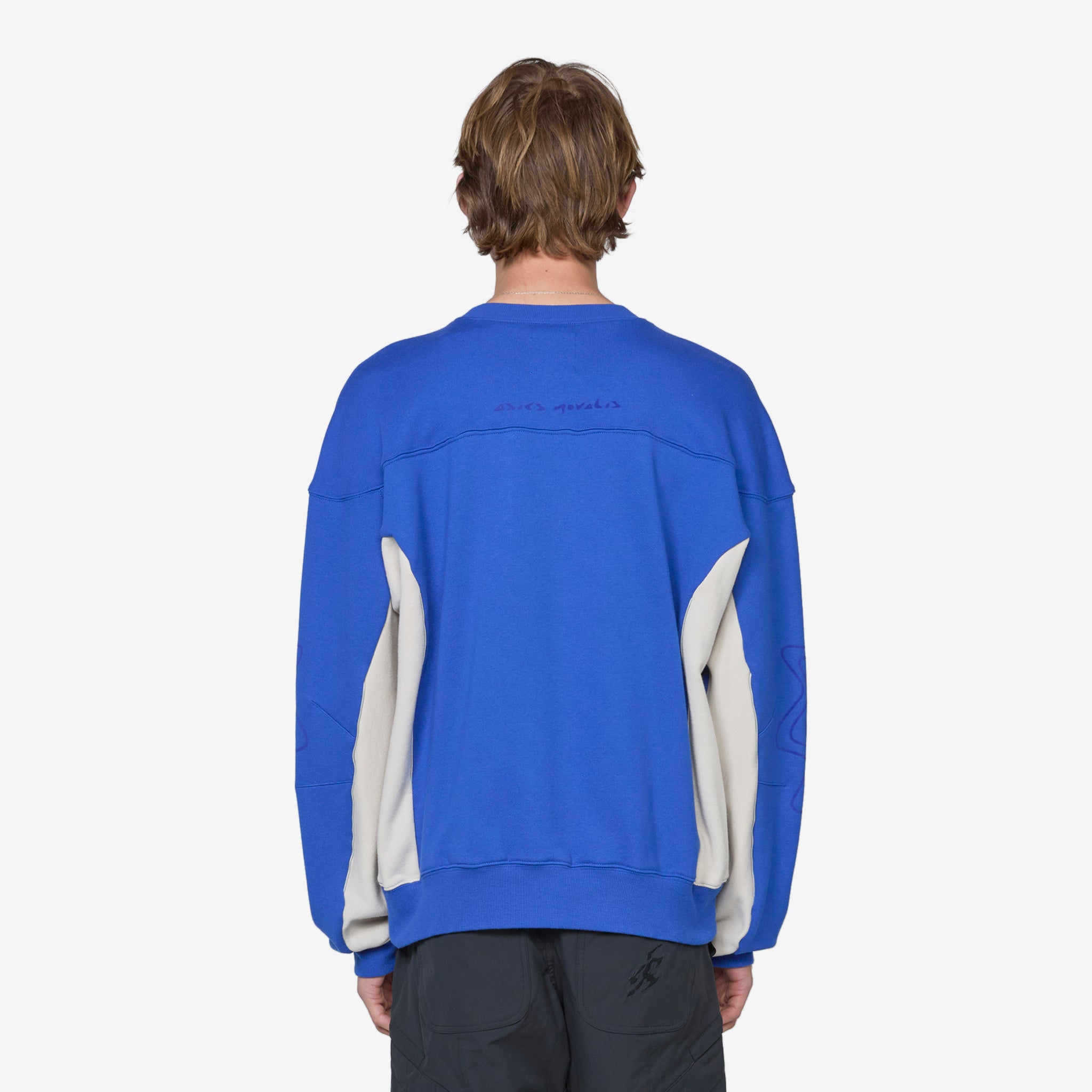 ASICS NOVALIS Bixance Sweatshirt for Men & Women - Lightweight Athletic Hoodie in Asics Blue - Perfect for Running, Gym & Casual Wear