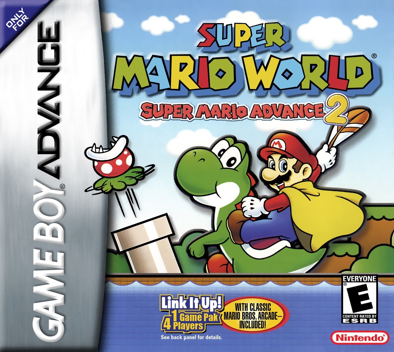 Super Mario World: Super Mario Advance 2 - Classic Nintendo Game for GBA | Fun Adventure Game for Kids & Adults | Perfect for Travel, Gifts & Retro Gaming