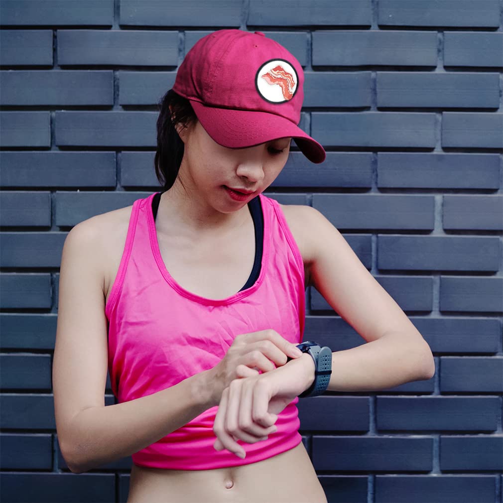 Speedy Pros Soft Baseball Cap - Bacon Design for Food Lovers